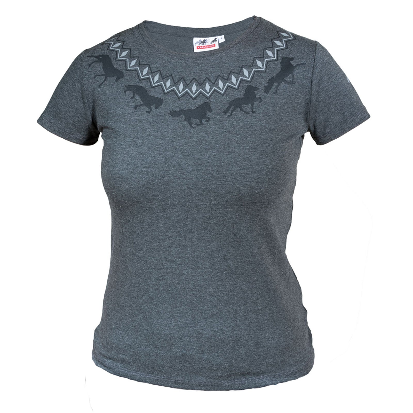 Karlslund Gæðingur Damen T-shirt Damen Reitbekleidung