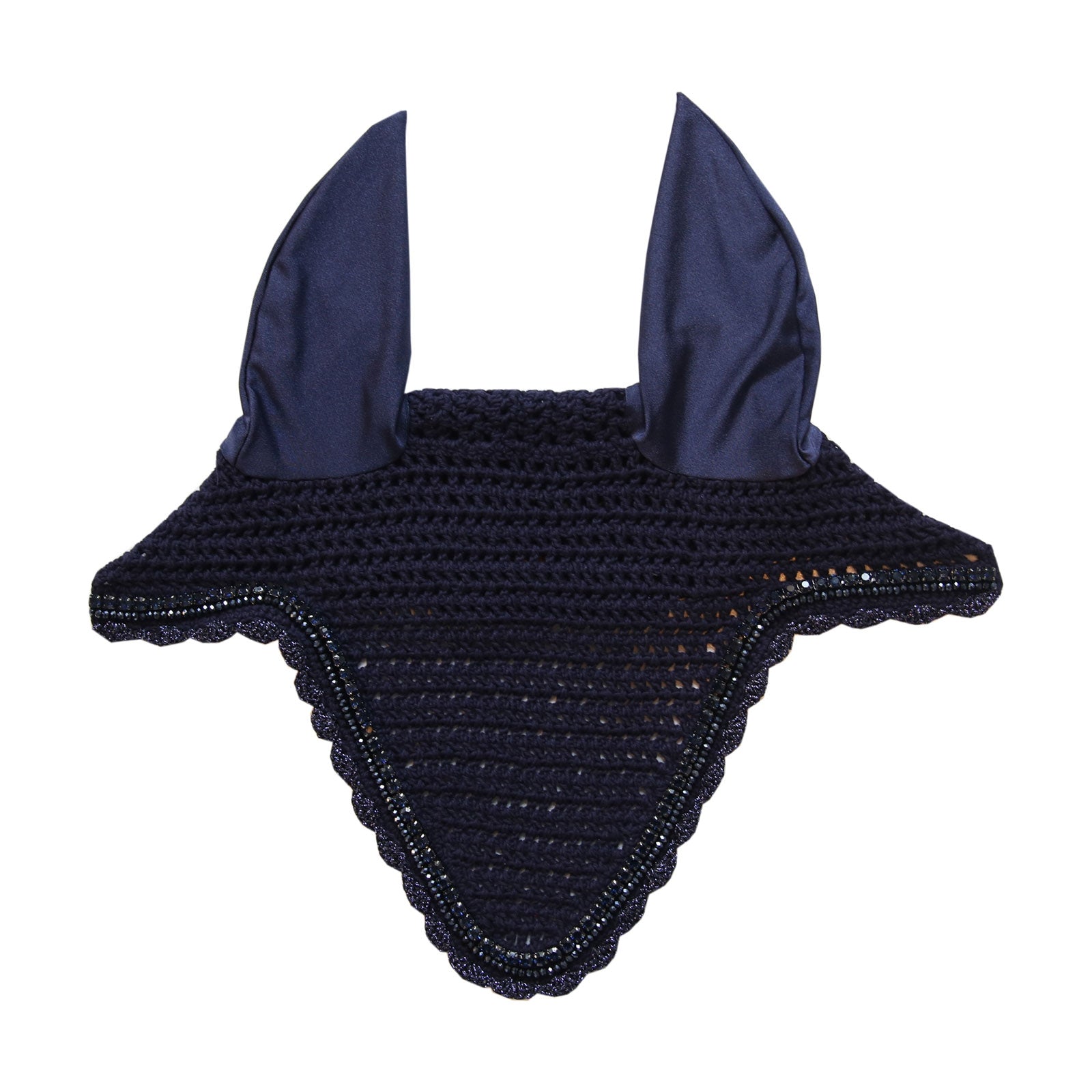 Kentucky Horsewear Fly Veil Long Stone & Pearl Saddle Pads