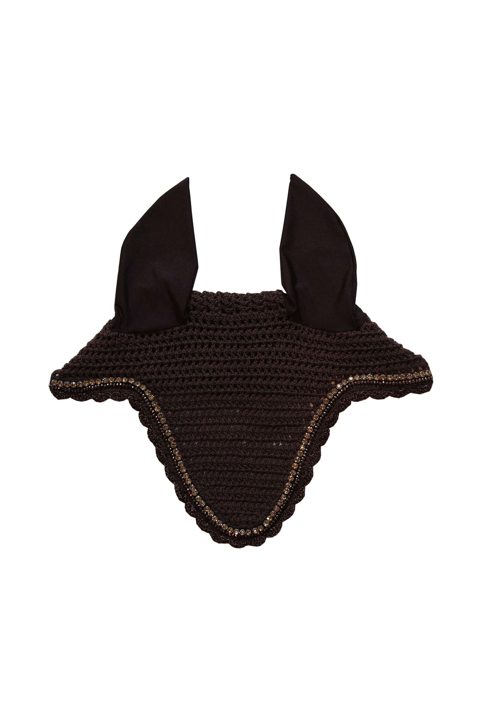 Kentucky Horsewear Stone & Pearl Soundless Fliegenhaube Lang Schabracken
