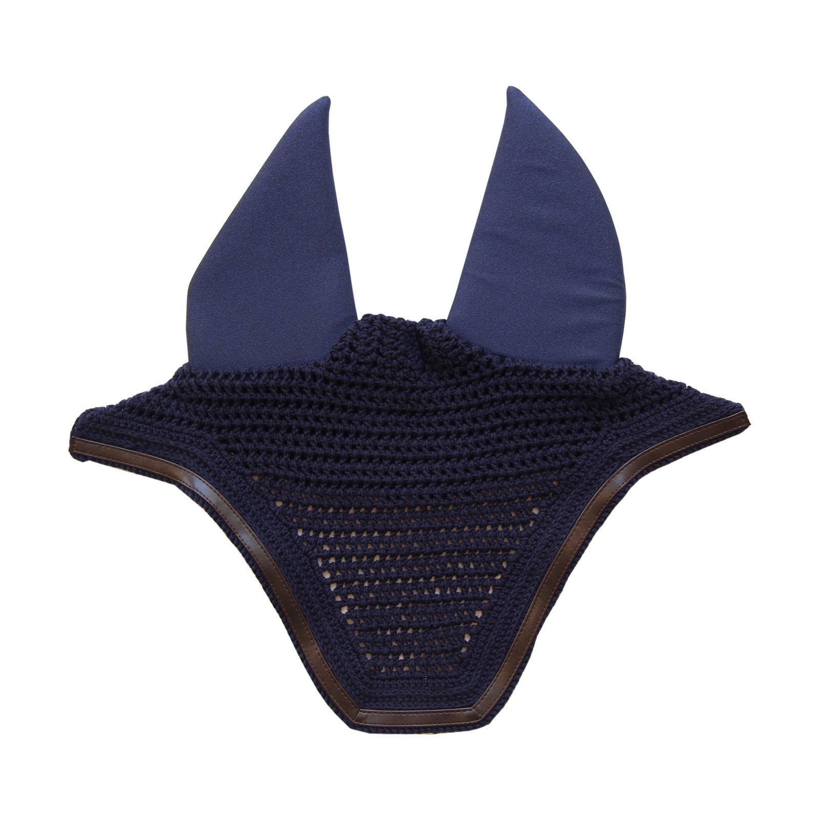 Kentucky Horsewear Wellington Leder Soundless Fliegenhaube Schabracken