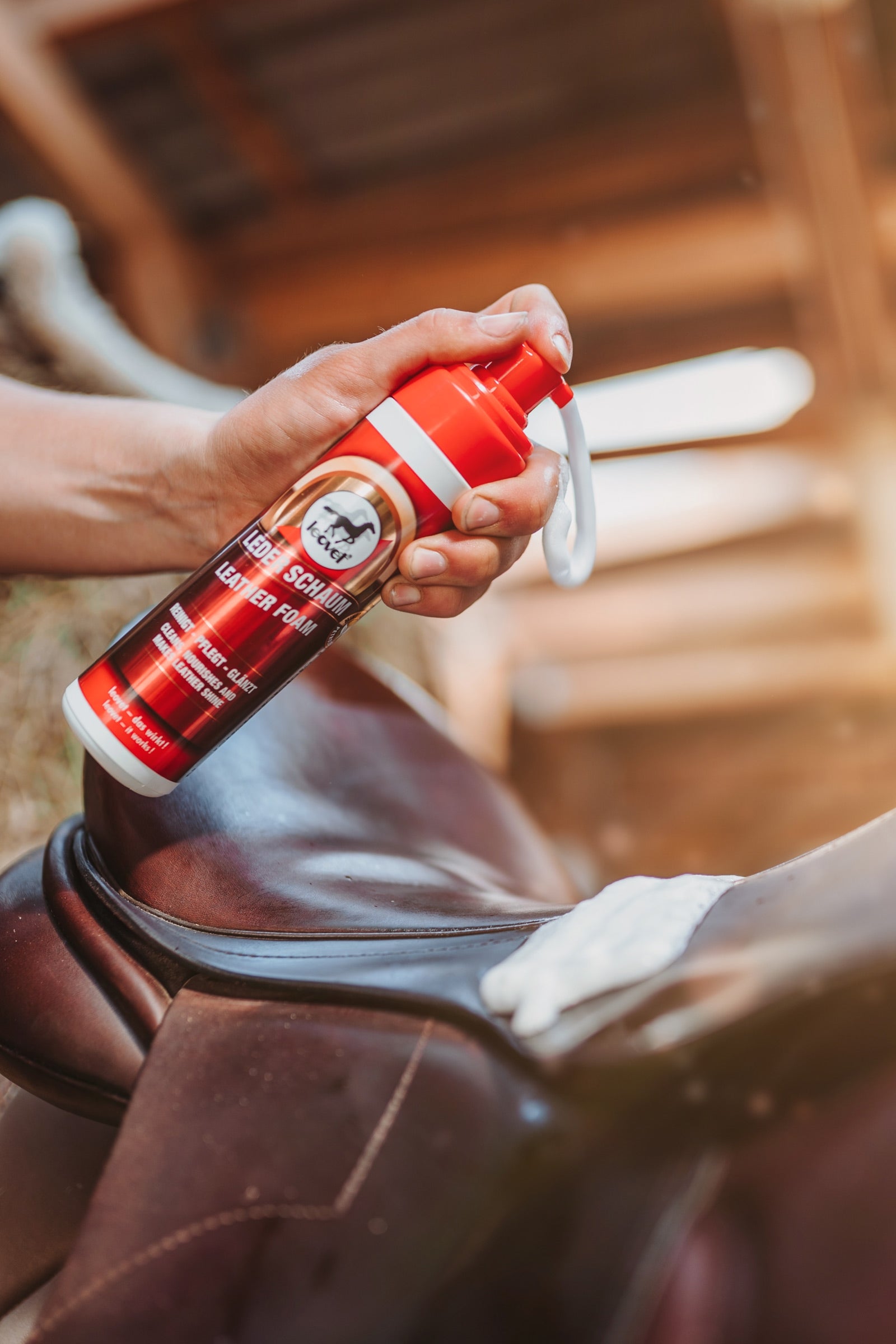 Leovet Leather Foam Horse Health Care