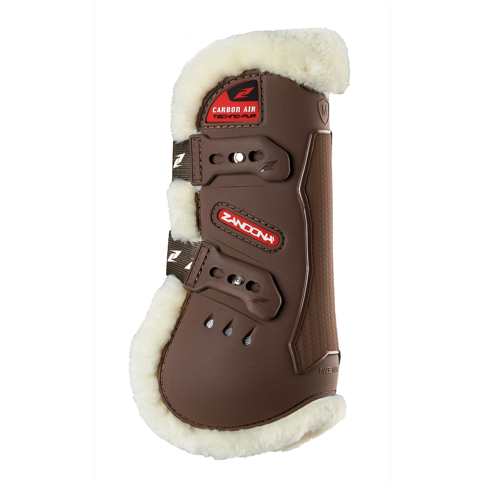 Zandona Carbon Air Techno Kunstfell Gamaschen Leg Protection & Hoof Protection for Horses