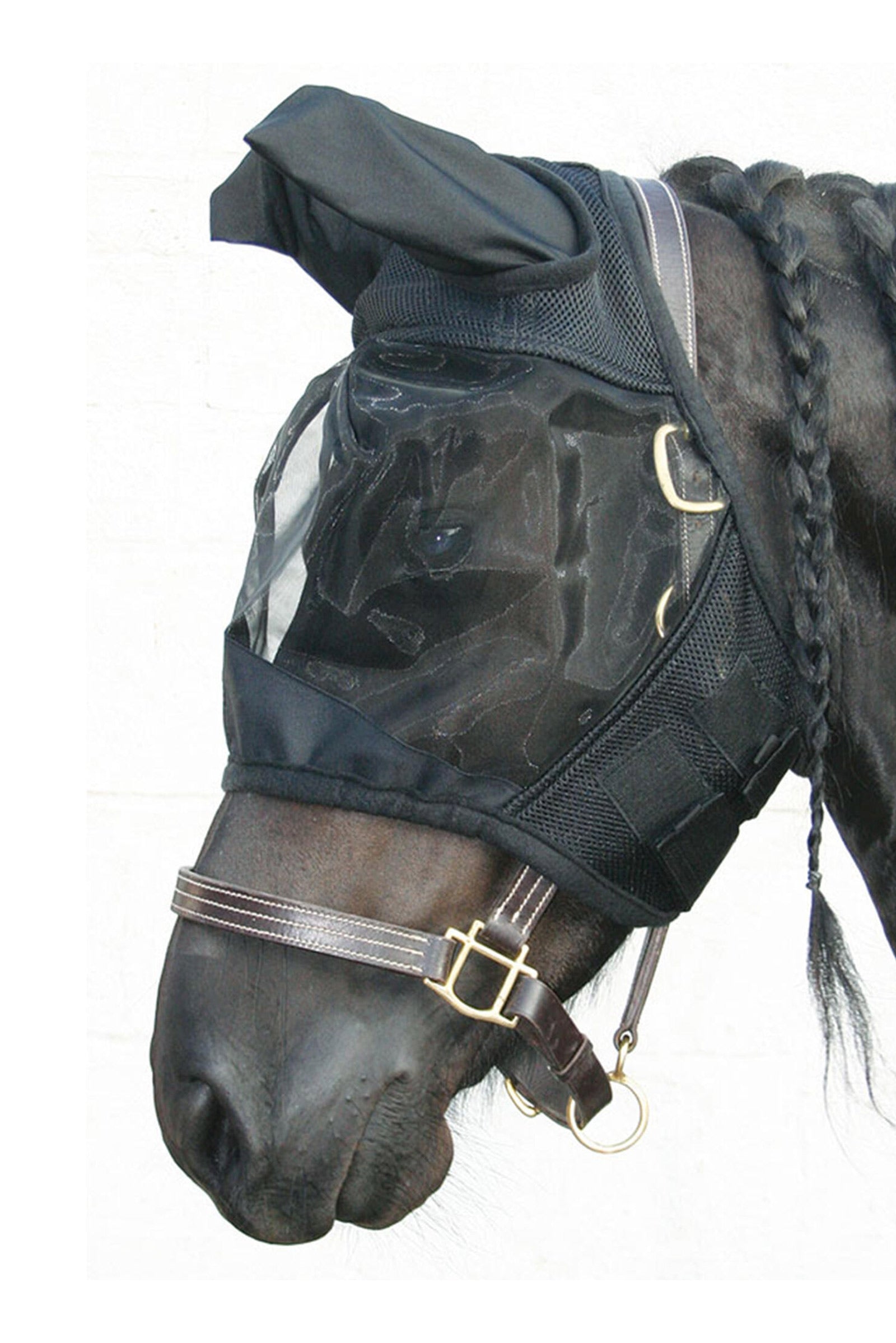 Harry's Horse Fly Mask Flyshield Antifly Protection for Horses