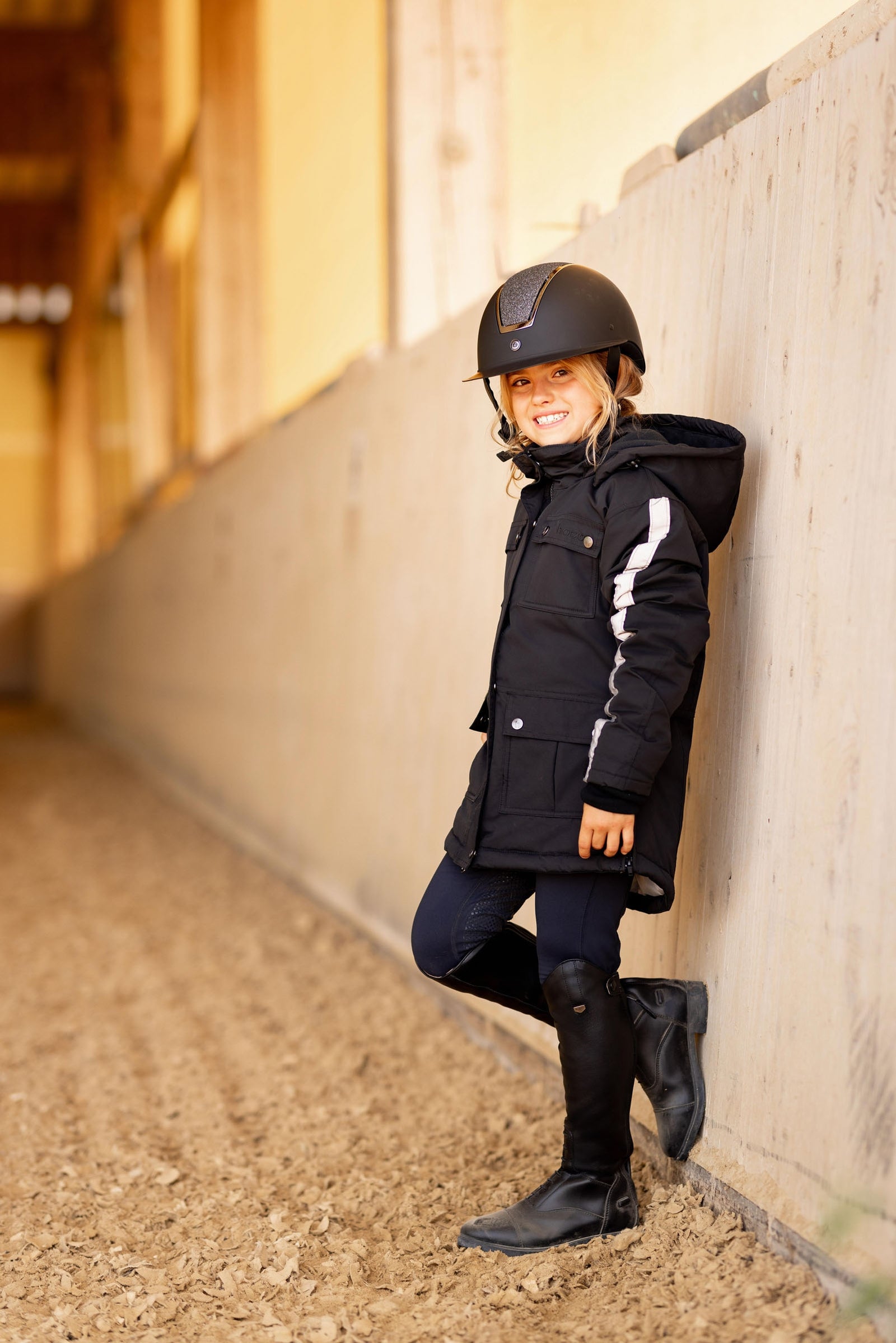 Horze WinterRider Kids Riding Jacket Kids Apparel