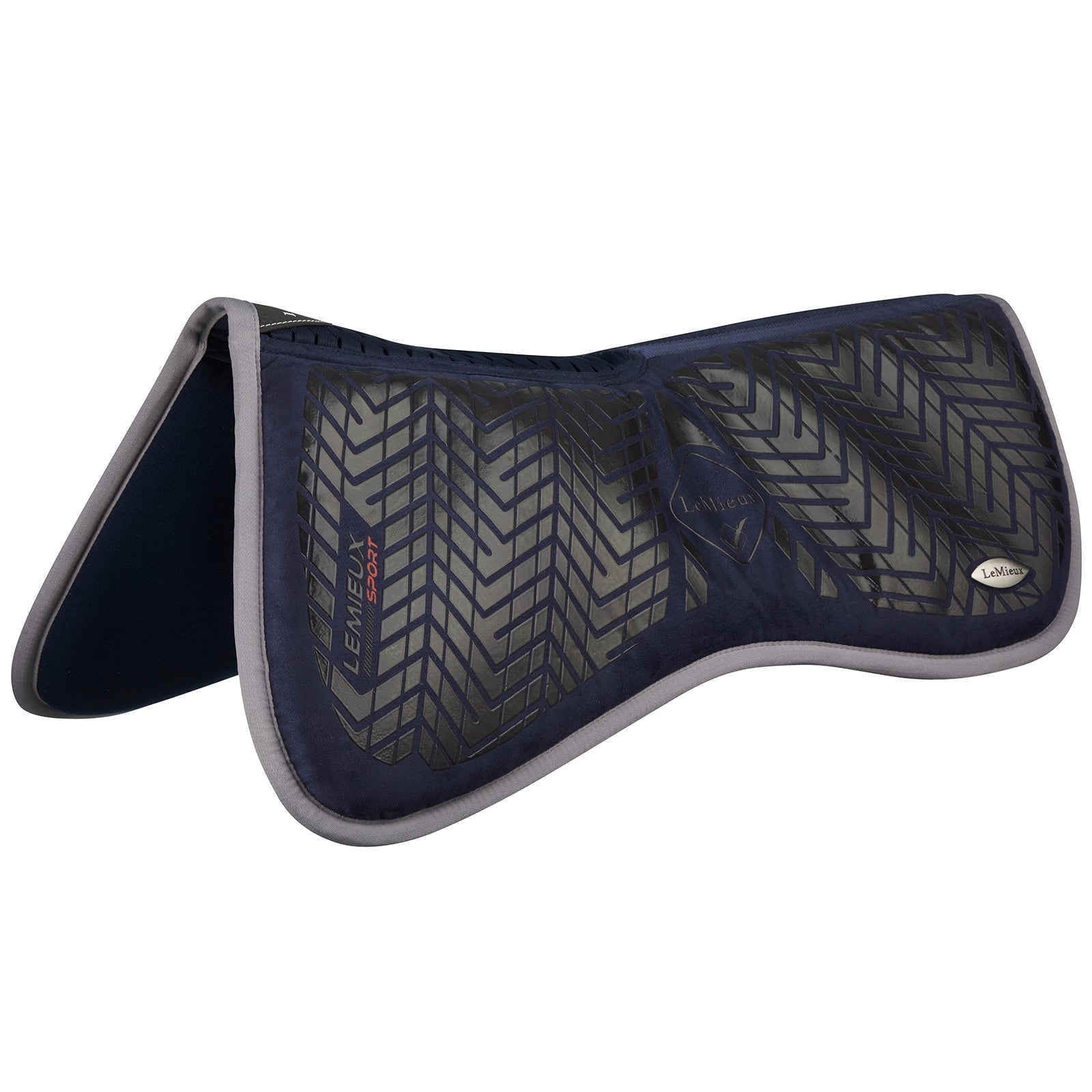 LeMieux Sports Grip Memory Half Pad Saddle Pads