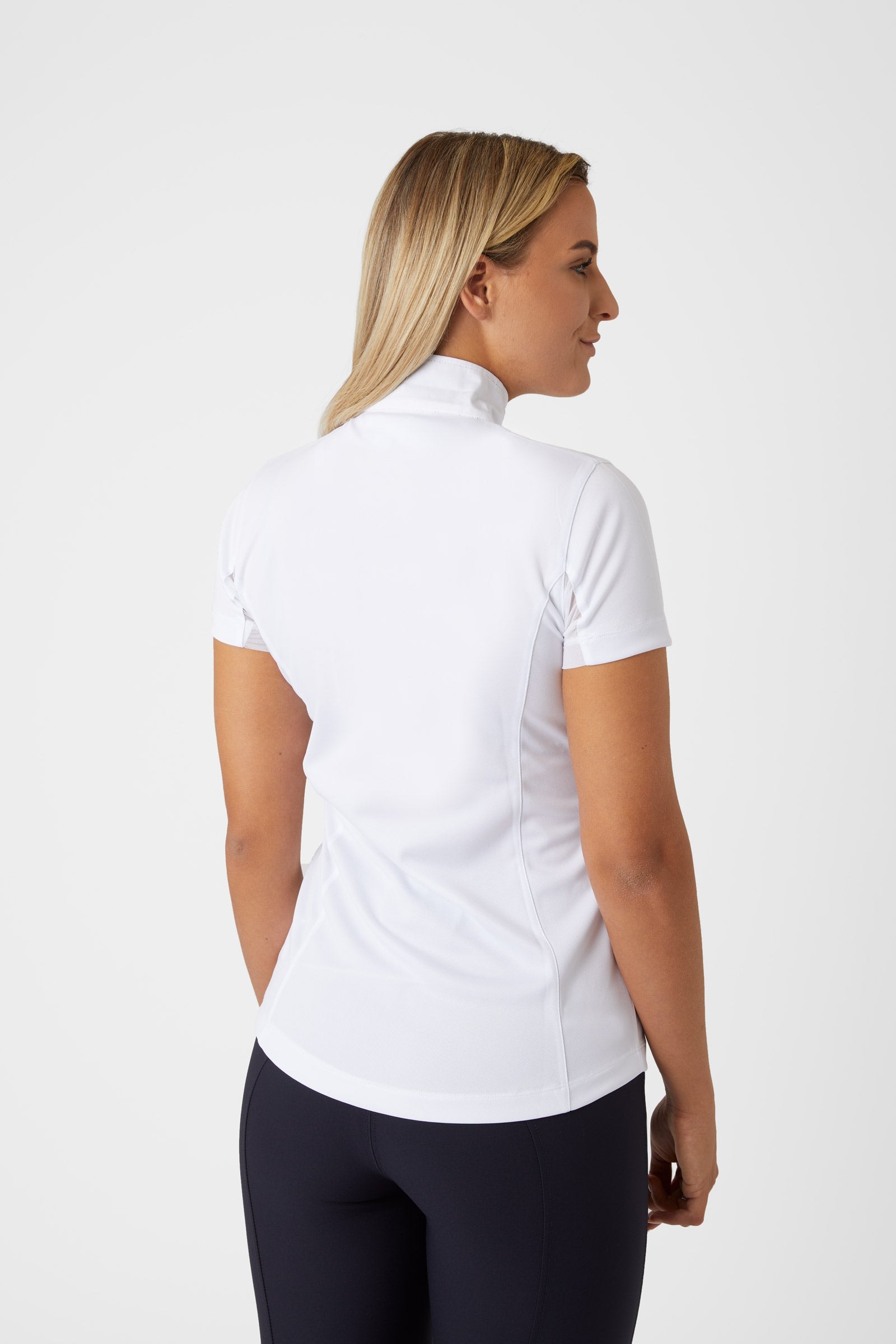 Horze Blaire Women's Short-Sleeved Functional Show Shirt Women’s Riding Clothing