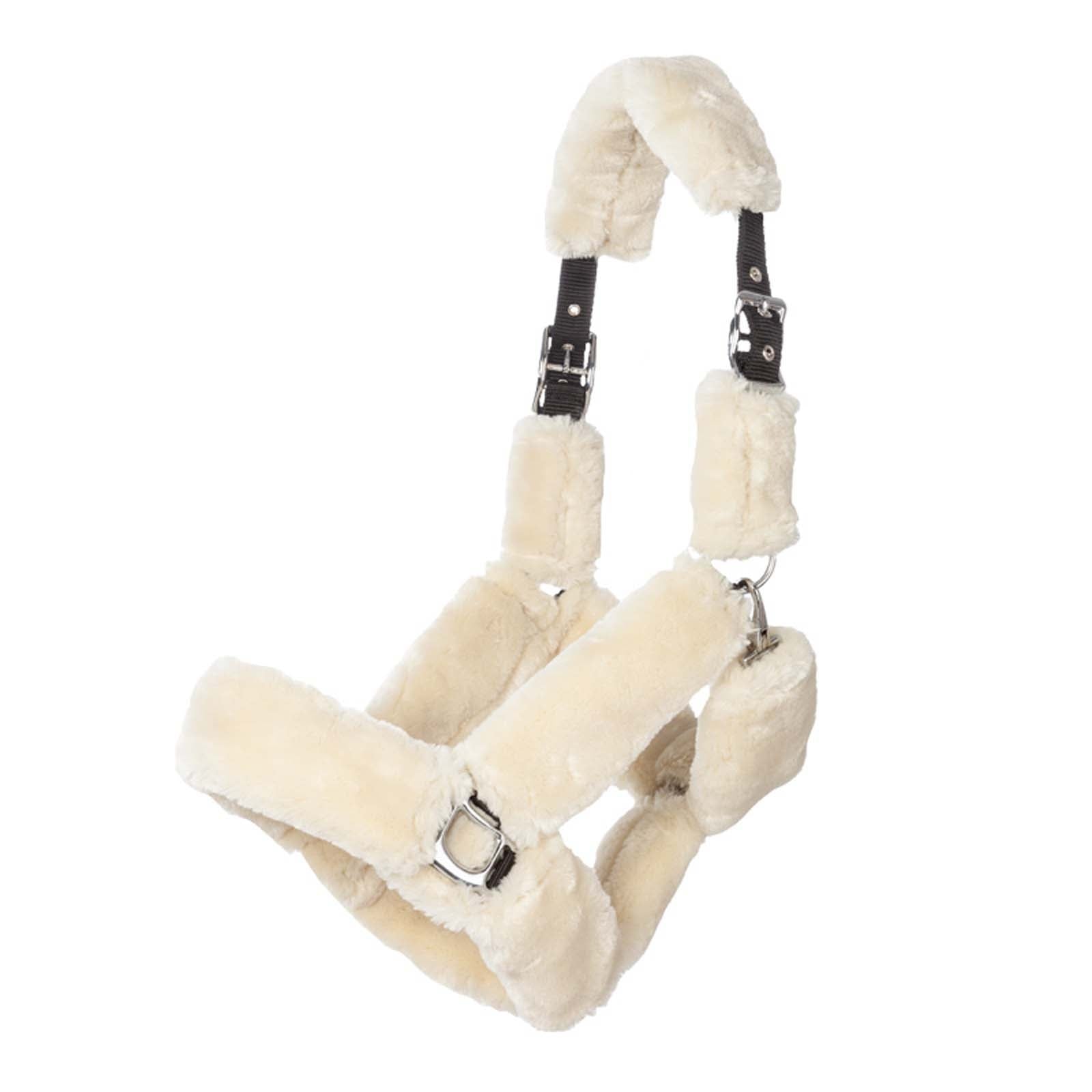 Kavalkade Transportreithalfter mit Kunstlammfell Halfter & Stricke