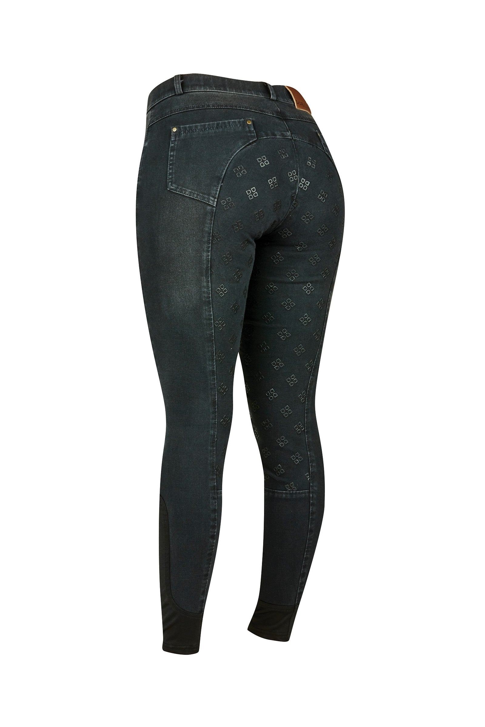 Dublin Shona Damen Vollbesatzreithose mit Silikon Grip in Jeansoptik Womens Breeches