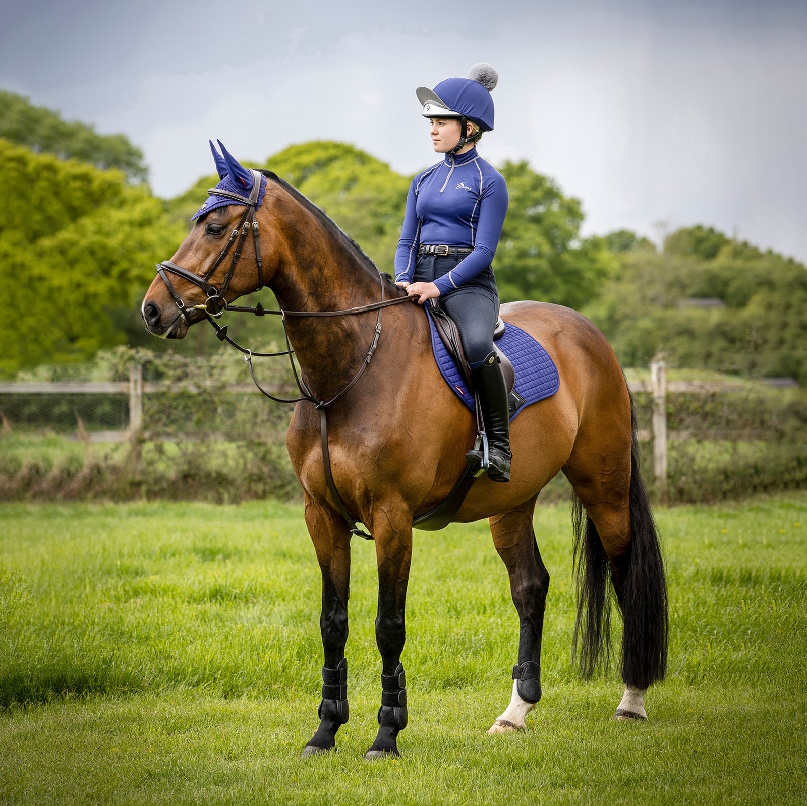 LeMieux Suede Close Contact Saddle Pad Saddle Pads
