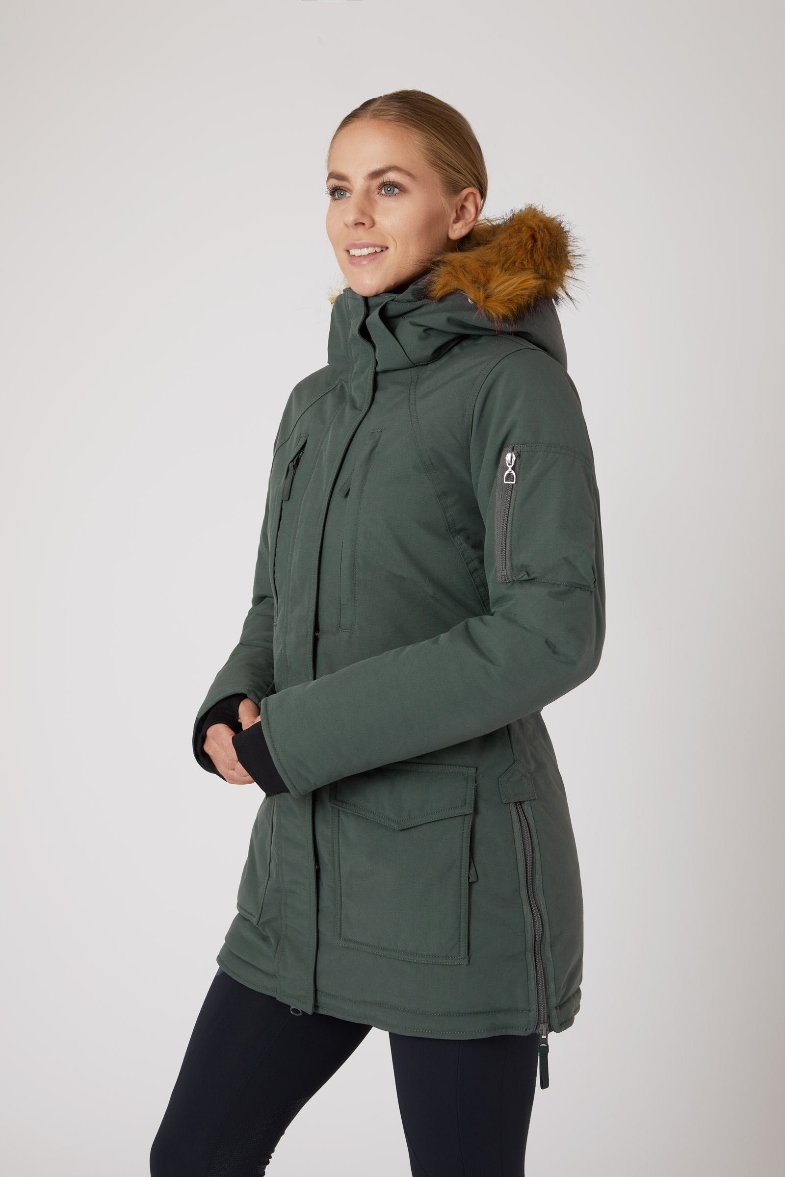 Horze Brooke Damen Reitparka Damen Reitbekleidung