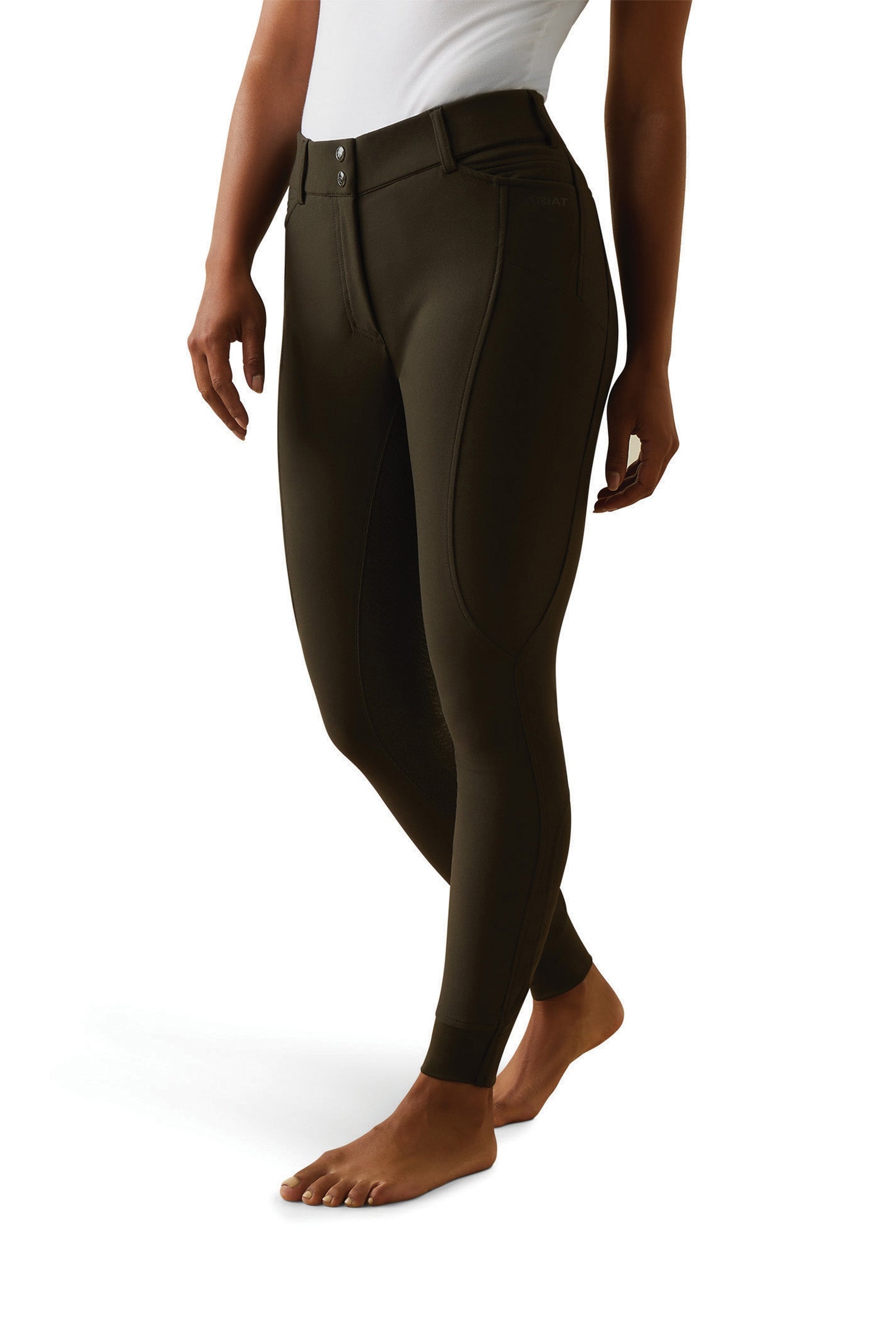 Ariat Prelude Damen Vollbesatzreithose mit Silikon Grip Womens Breeches