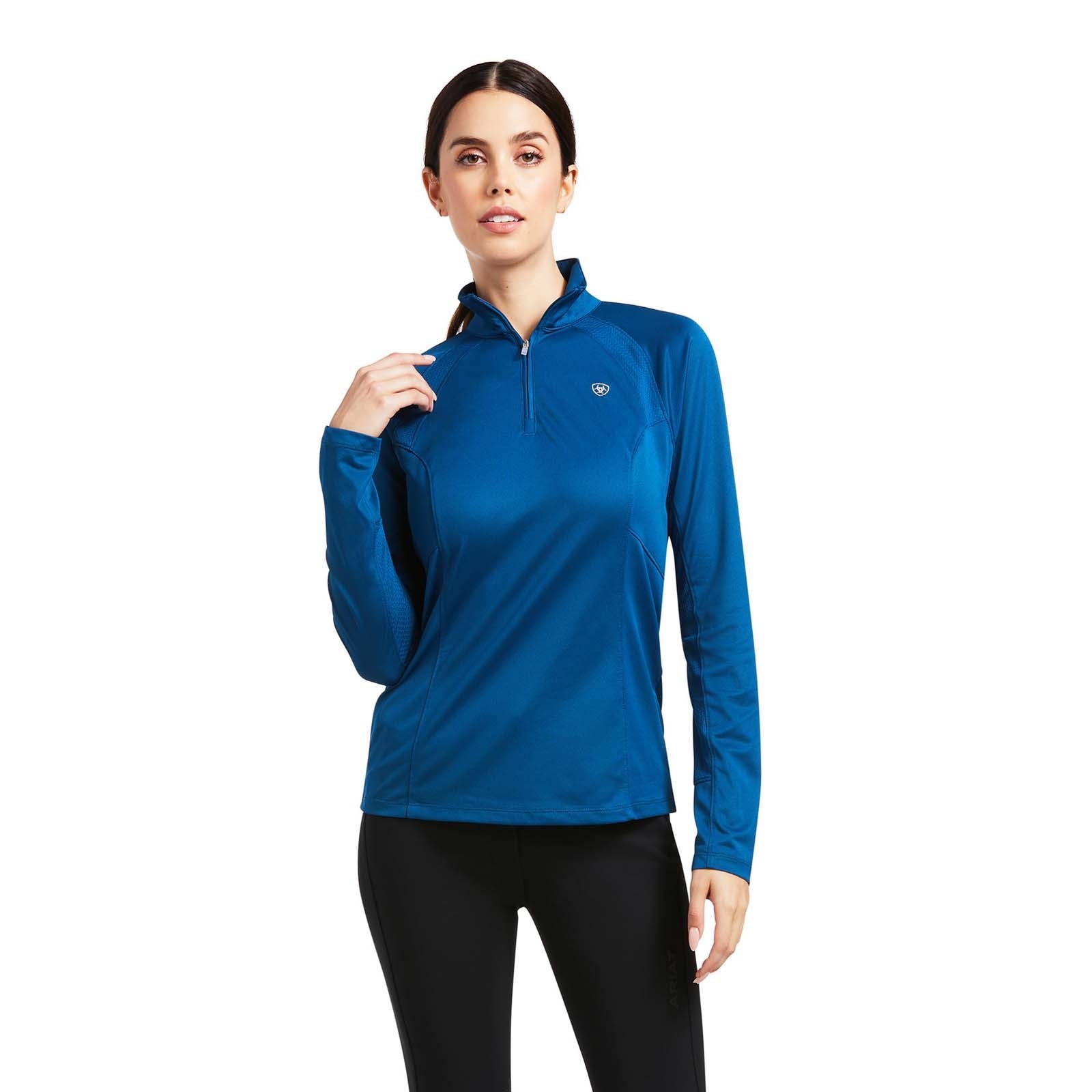 Ariat Sunstopper 2.0 Women's 1/4 Zip Baselayer Shirt Women’s Riding Clothing