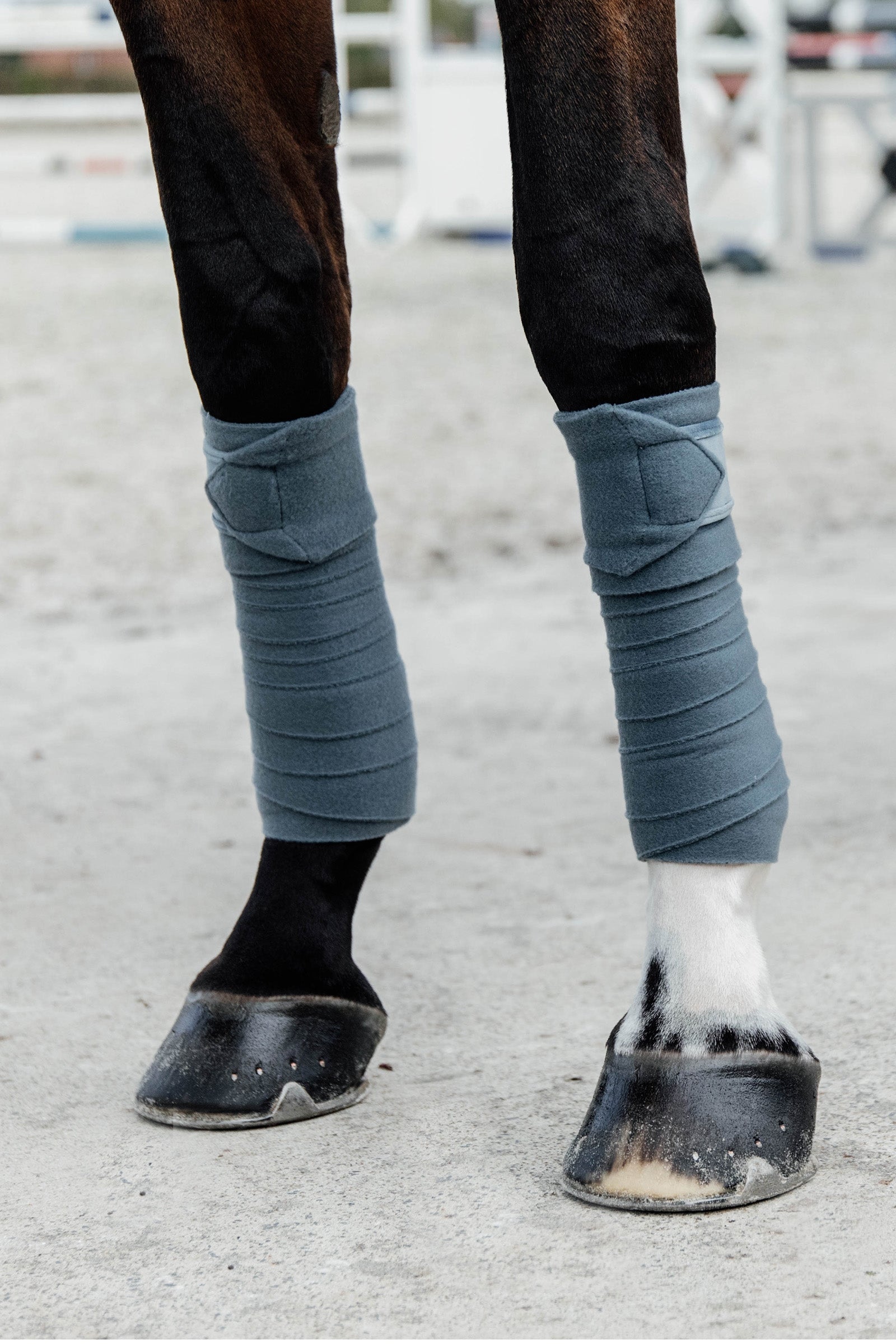 Kentucky Horsewear Velvet Polar Fleece Bandages Leg Protection & Hoof Protection for Horses