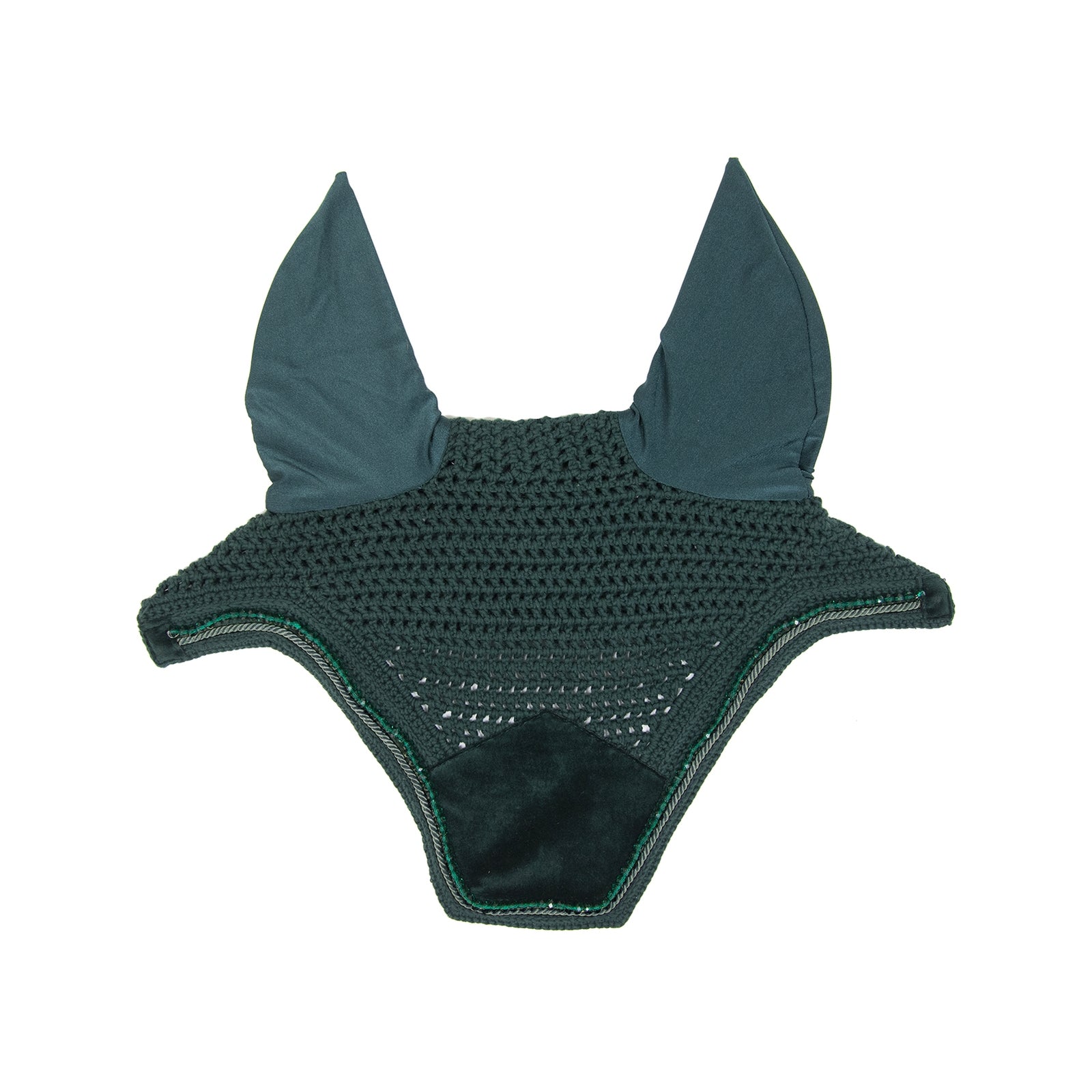 Kentucky Horsewear Velvet Pearls Fliegenhaube Schabracken