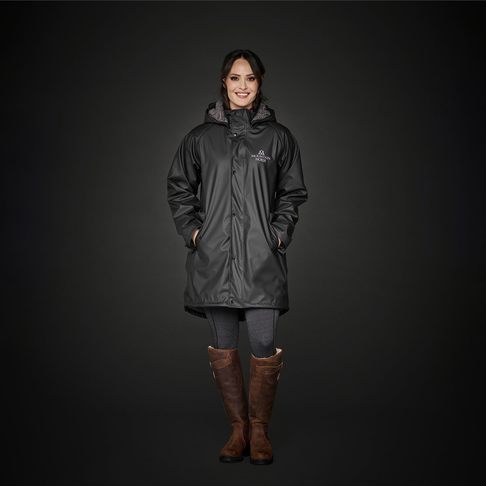 Mountain Horse Spirit Regenmantel Damen Reitbekleidung