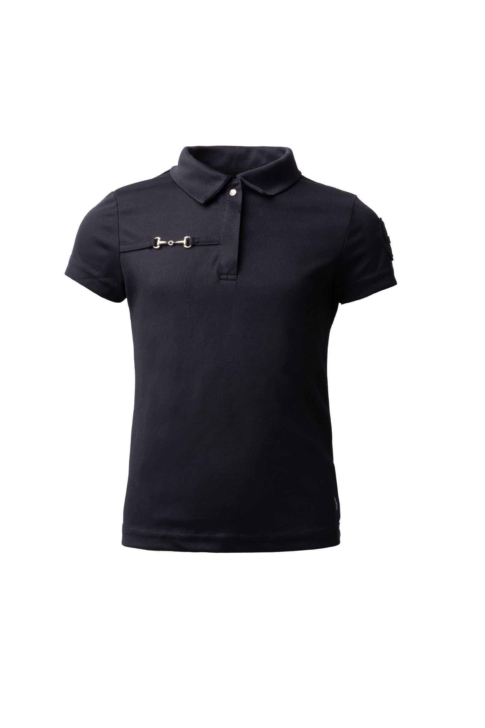 Horze Young Rider Denise Functional Short Sleeve Polo Shirt Kids Apparel