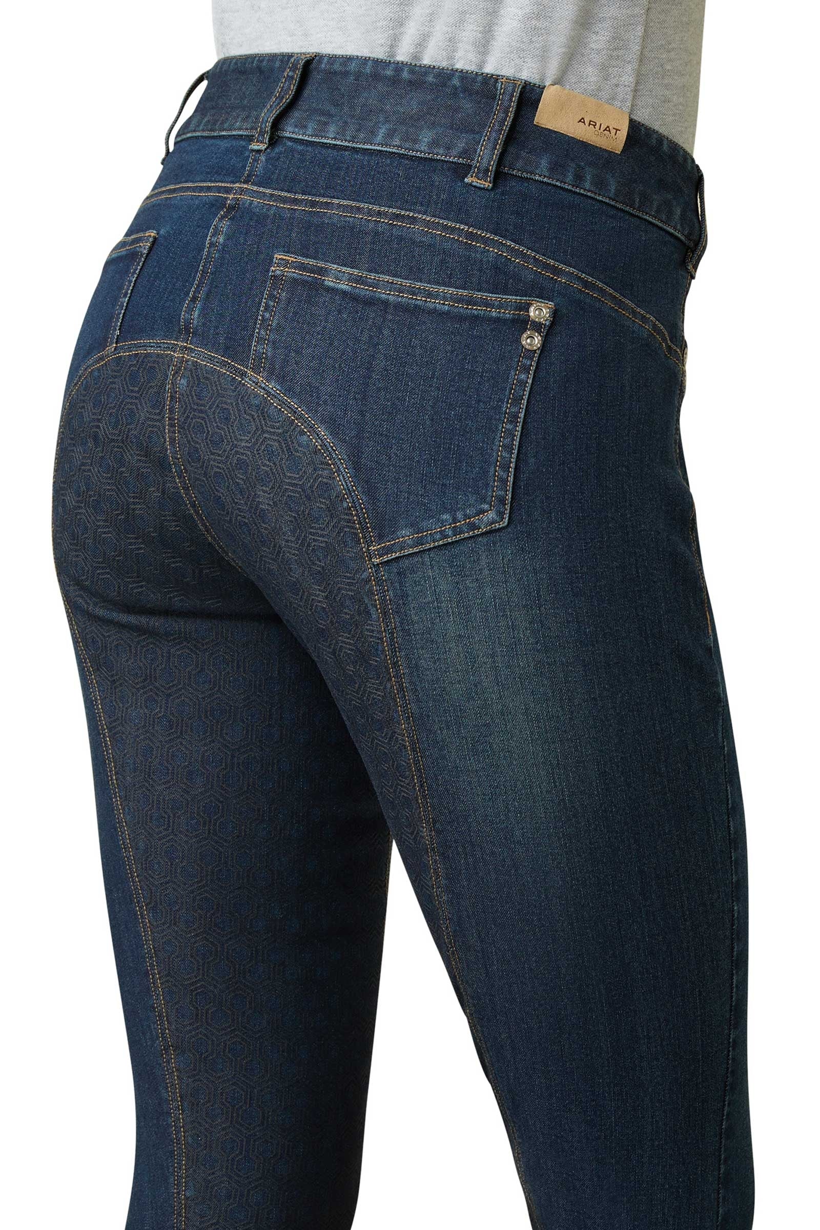 Ariat Halo Denim Women´s Full Seat Breeches Womens Breeches