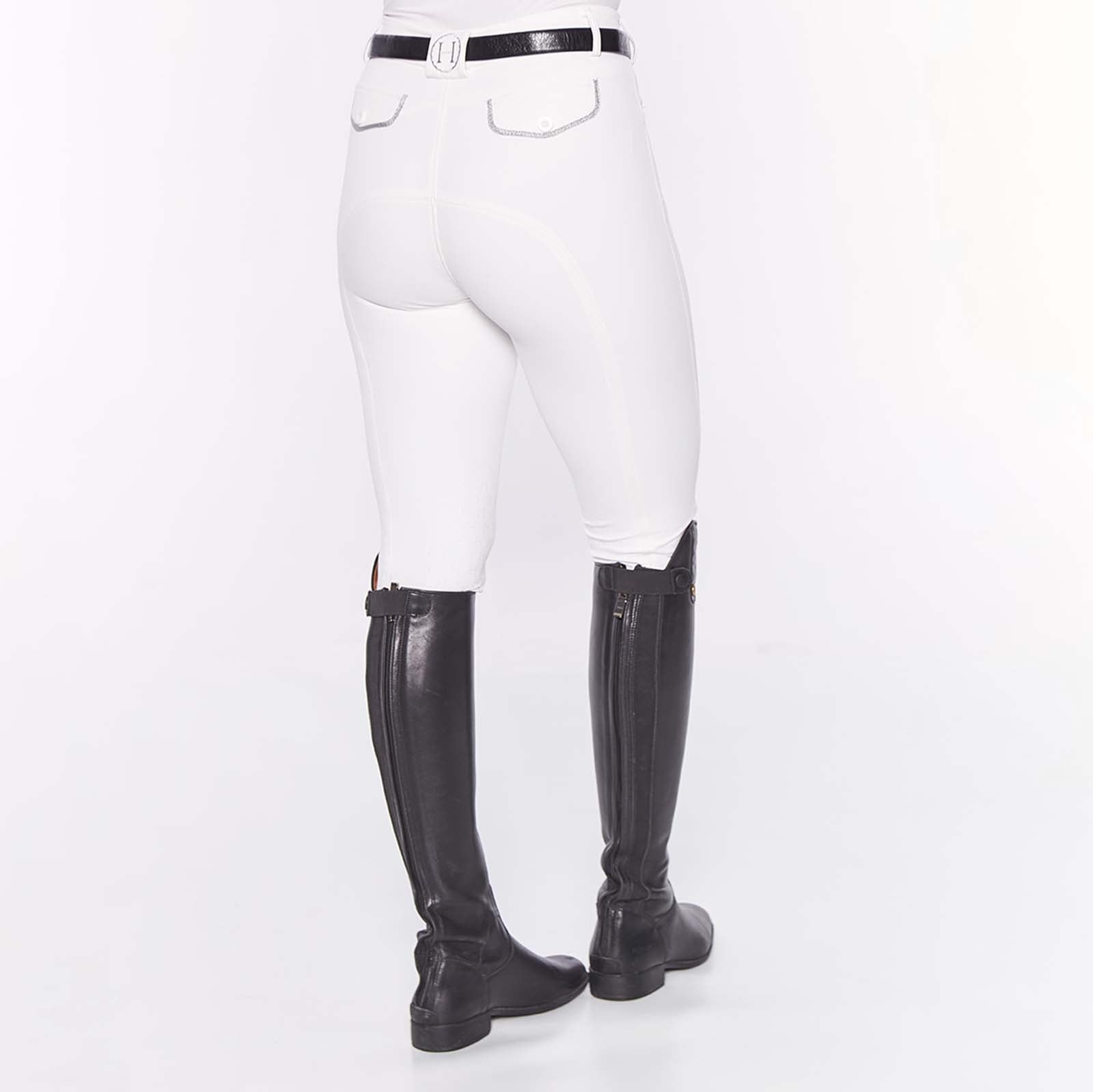 Harcour Jaltika Reithose mit Kniebesatz für Damen mit Fix Grip Womens Breeches