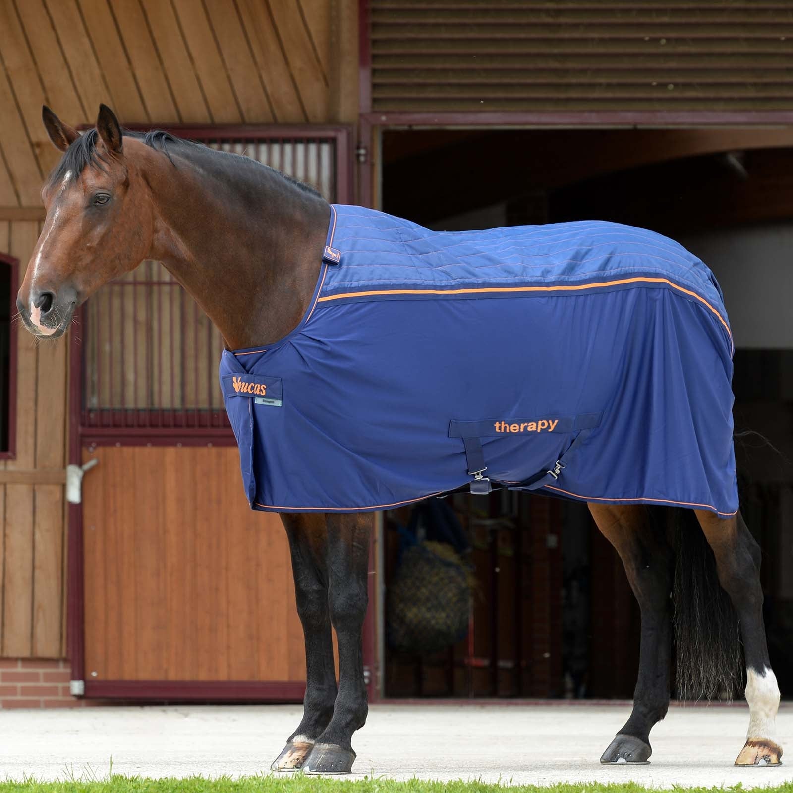 Bucas Therapy Cooler Big Neck Pferdedecken