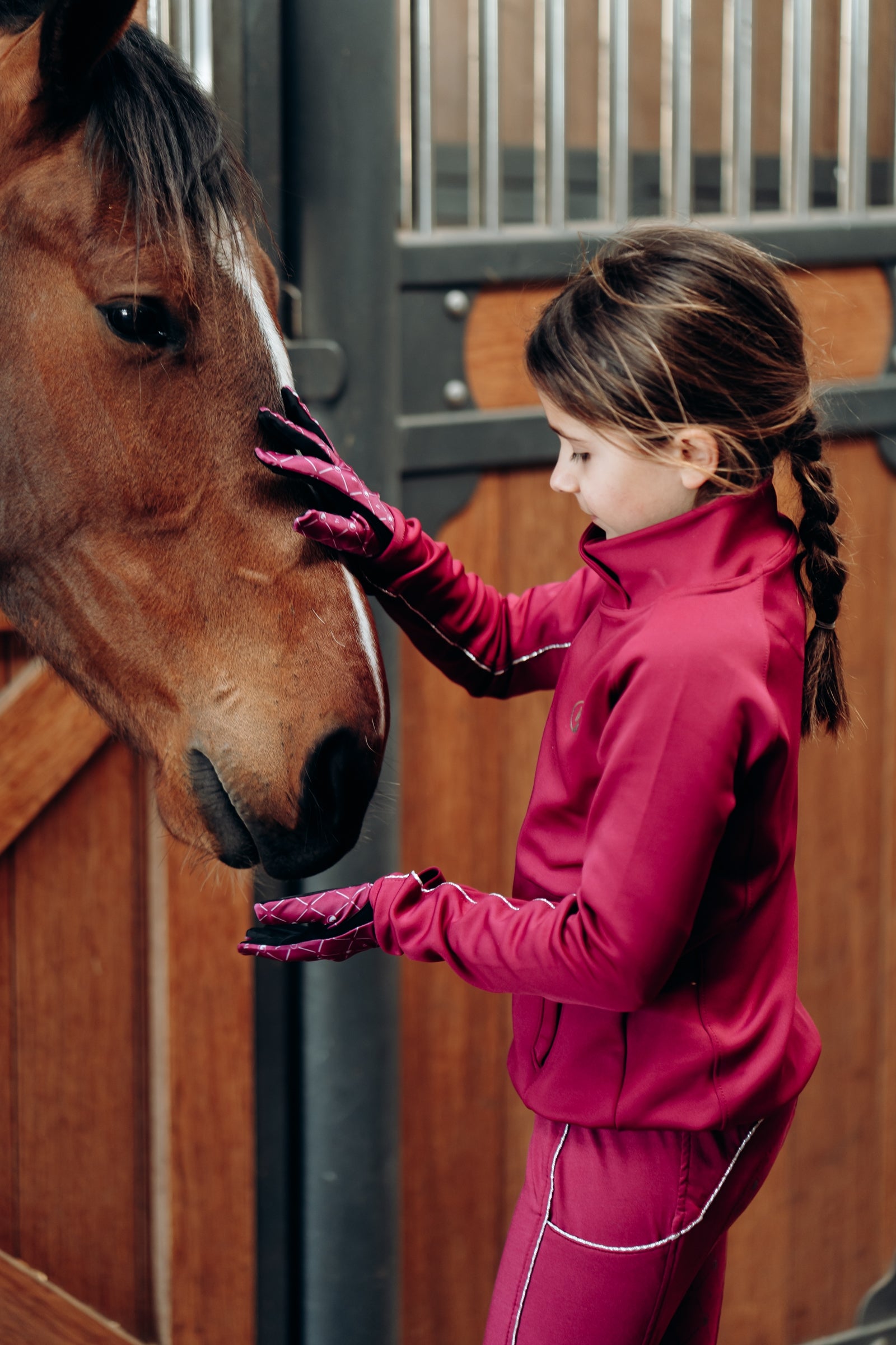 Horze Ella Kids Functional Sweatshirt Kids Apparel