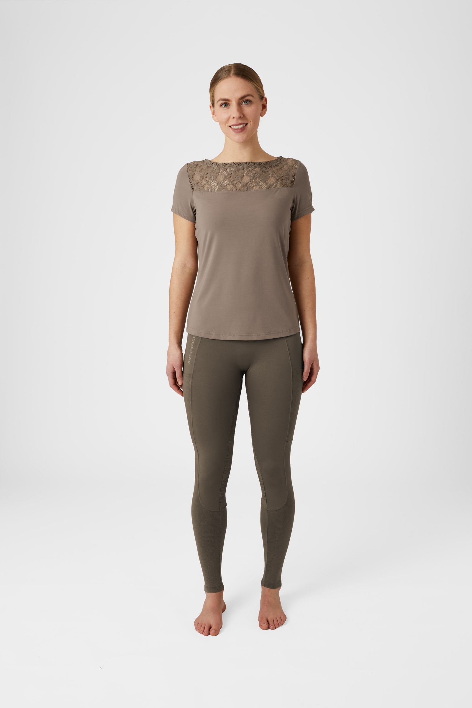 B Vertigo Natalia Women's Lace T-Shirt Women’s Riding Clothing