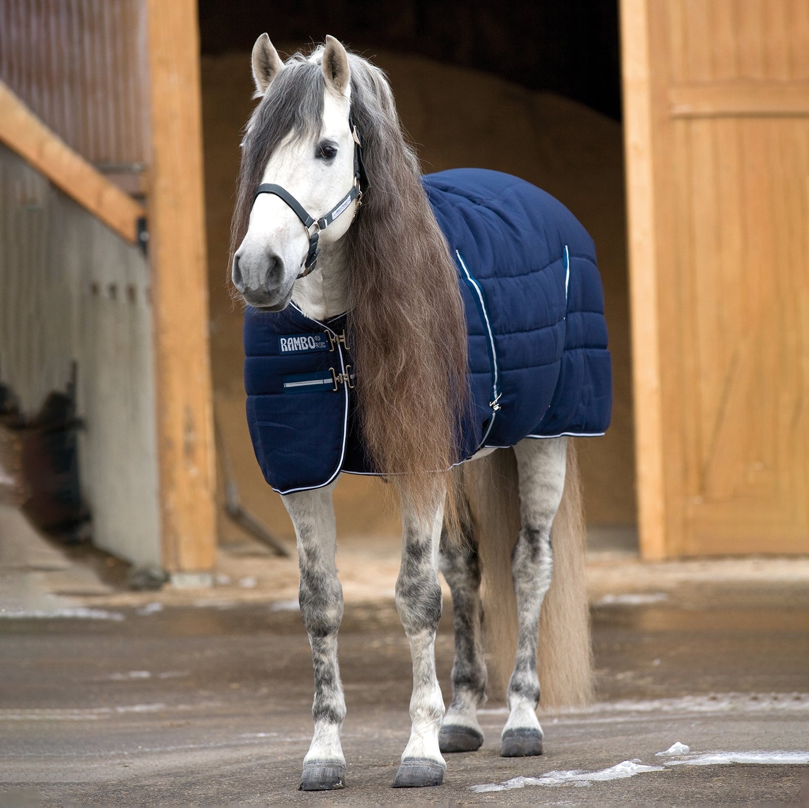 Horseware Rambo Stalldecke, 400g Pferdedecken