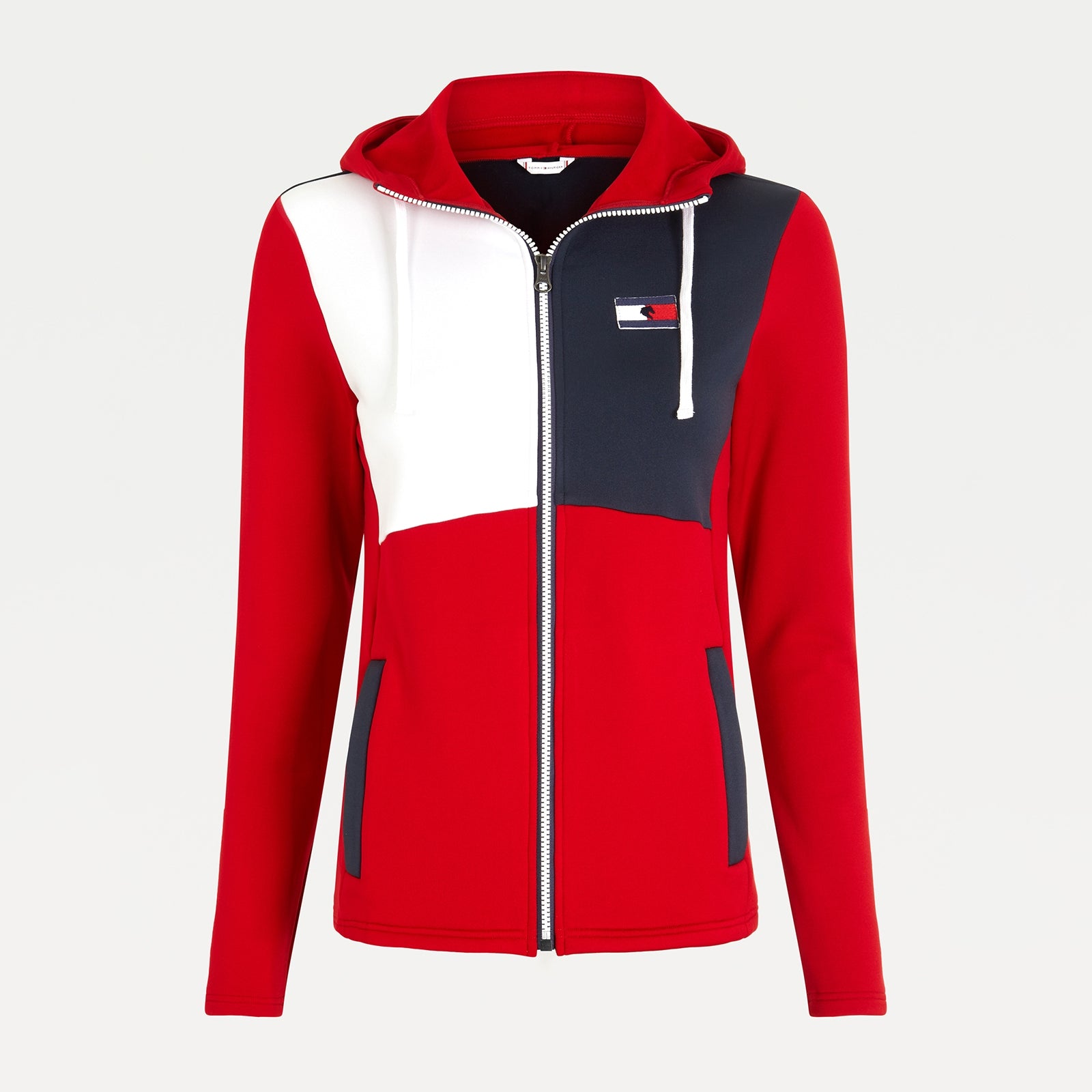 Tommy Hilfiger Equestrian Color Block Women's Training  Jacket Women’s Riding Clothing