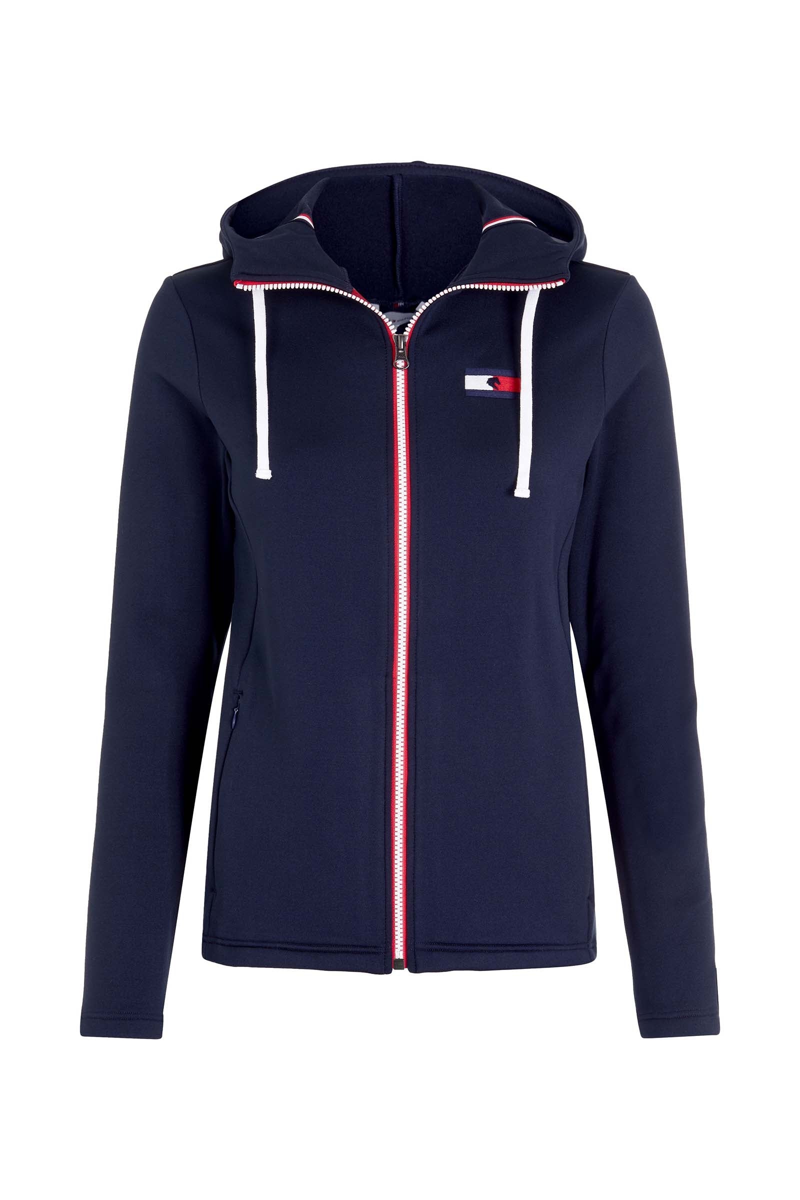 Tommy Hilfiger Equestrian Unicolor Damen Trainingsjacke Damen Reitbekleidung