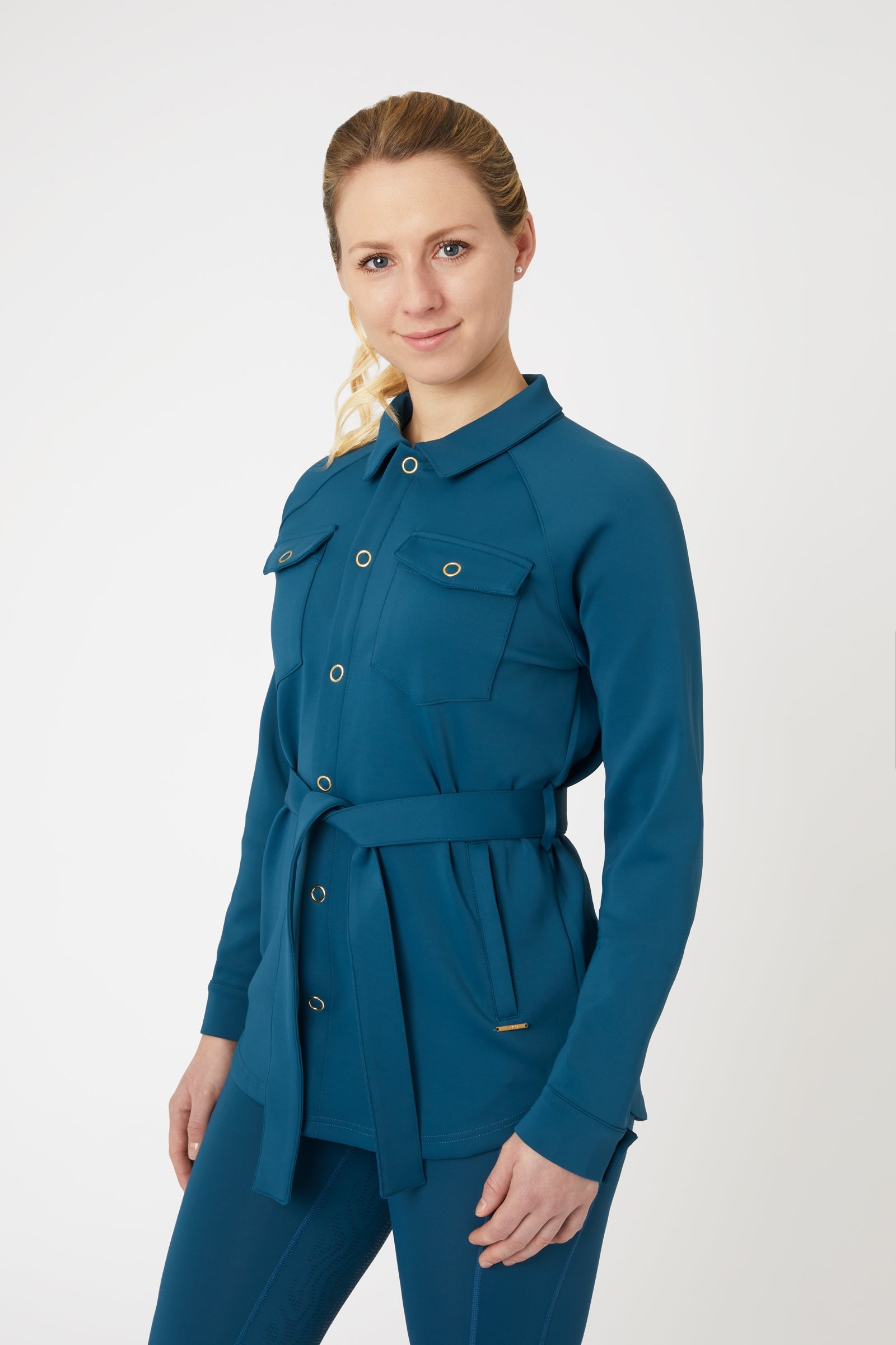 Horze Alyssa Damen Hemdjacke Damen Reitbekleidung