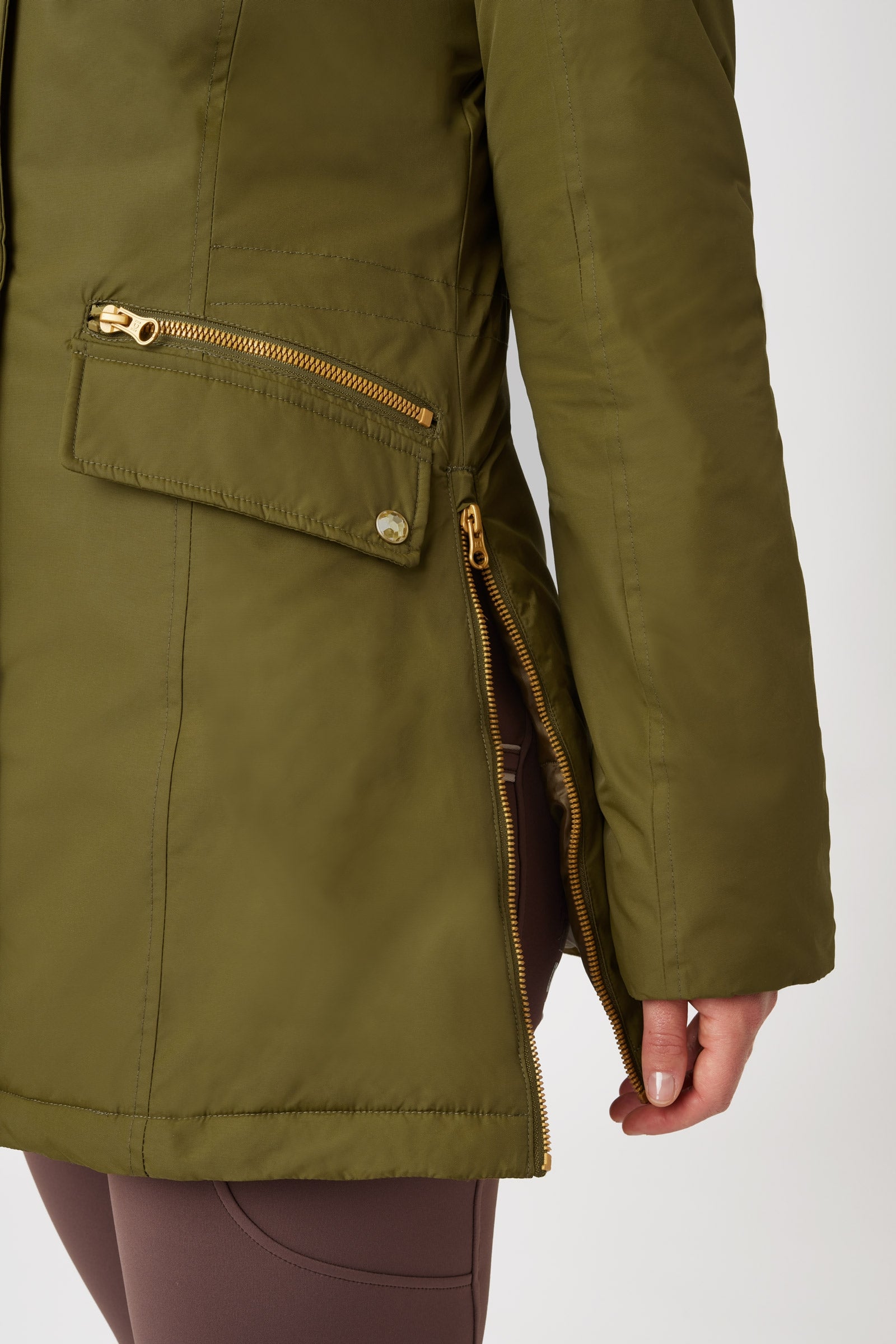 Horze Mikaela Women's Parka Riding Jacket Women’s Riding Clothing