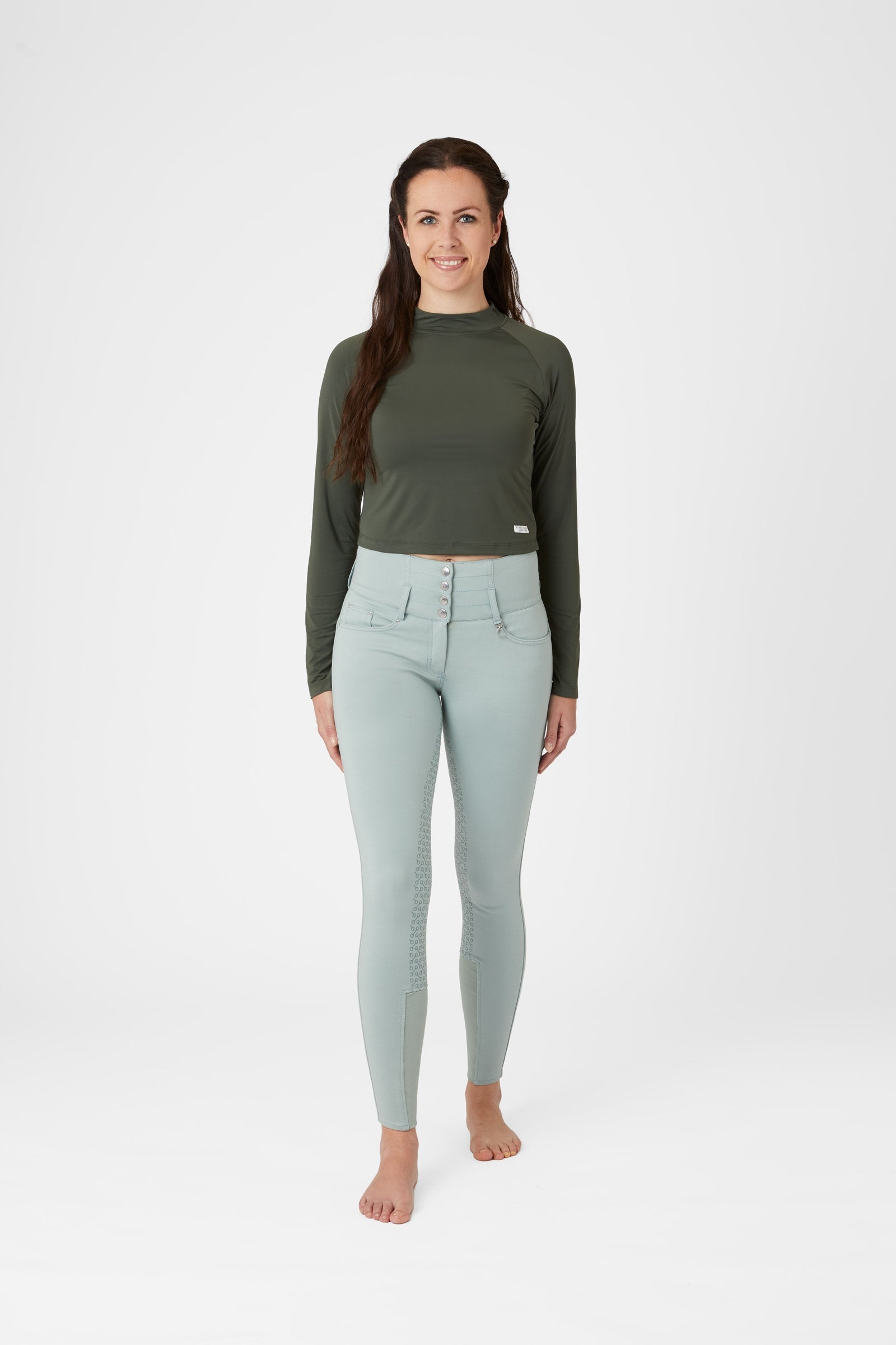 Horze Gabriela Crop Top UPF 40+ Women’s Riding Clothing