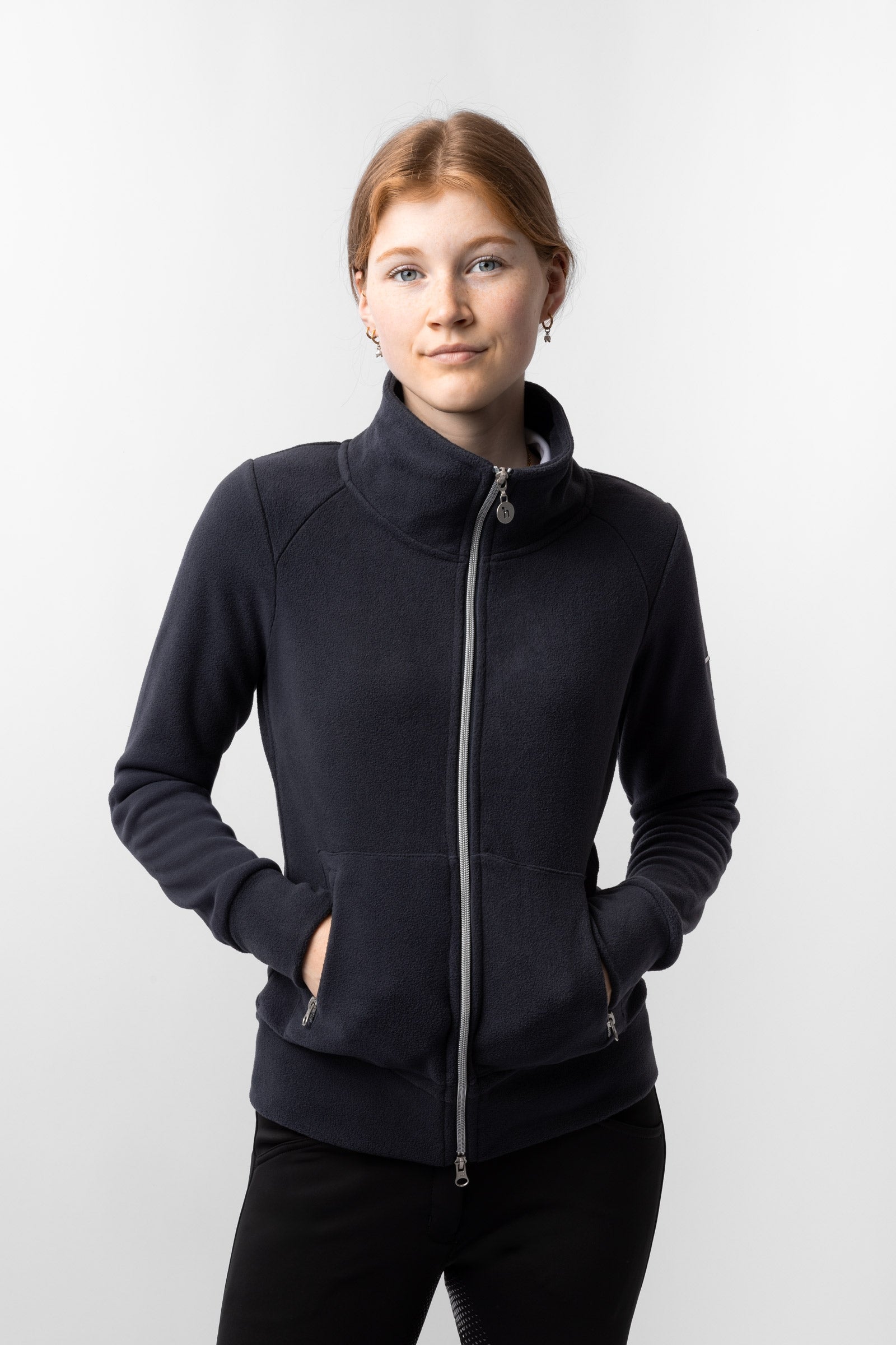 Horze Ellie Damen Fleece Reitjacke Damen Reitbekleidung