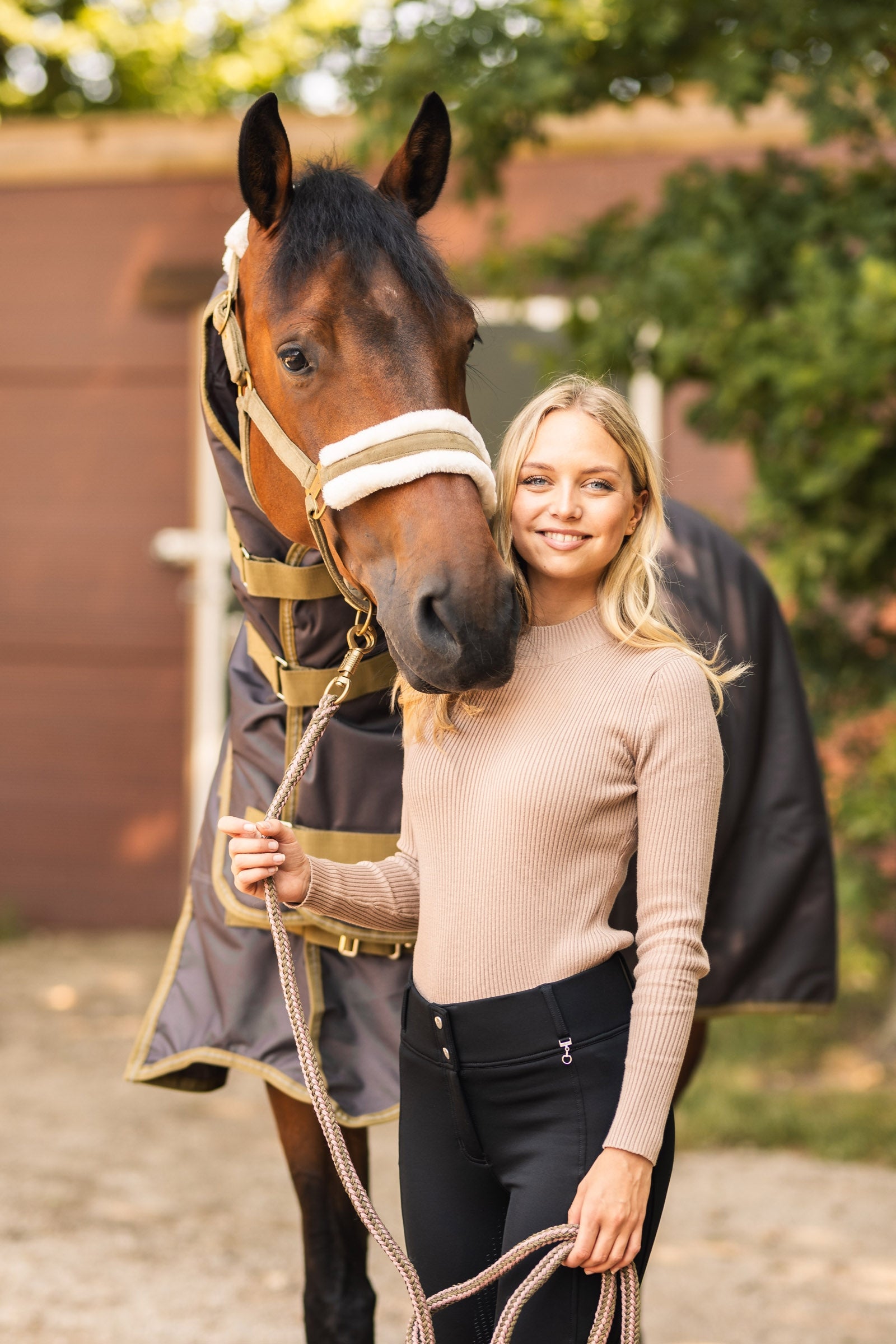 Horze Ava Rib Women's Knitted Pullover Women’s Riding Clothing