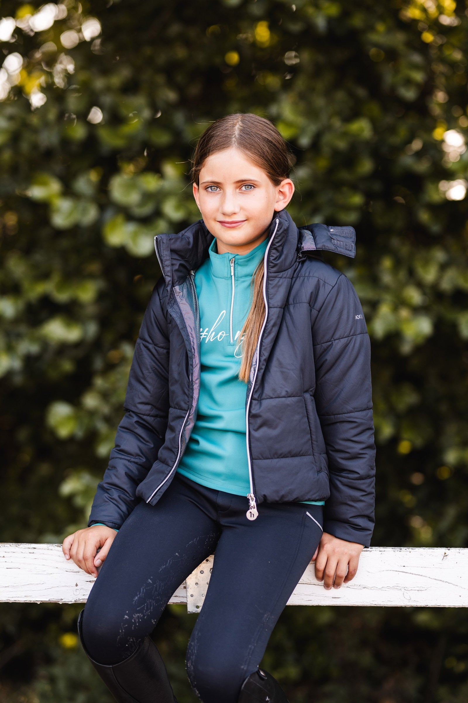 Horze Anike Kids' Winter Riding Jacket Kids Apparel