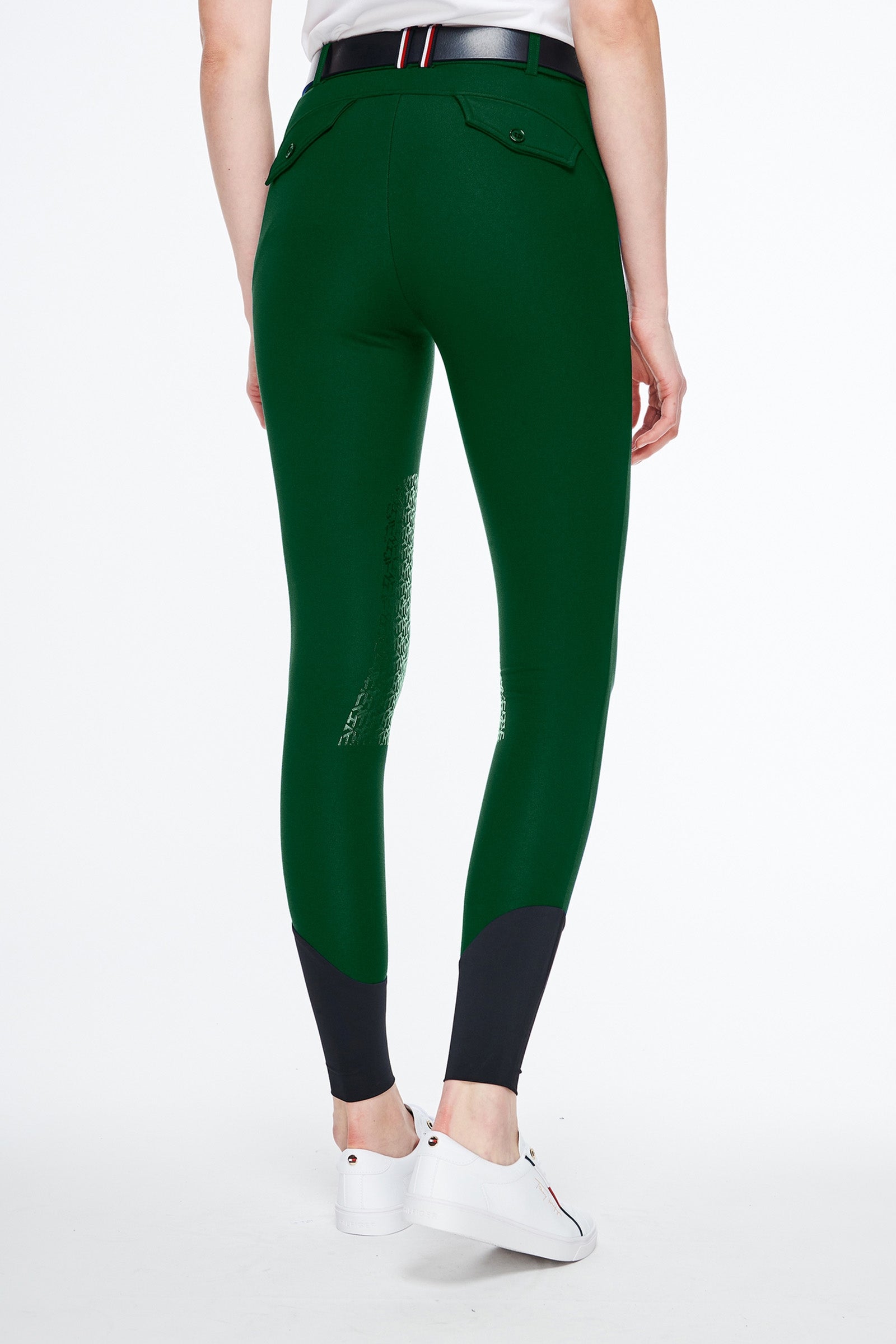 Tommy Hilfiger Equestrian Classic Style Damen Kniebesatz Reithose Womens Breeches