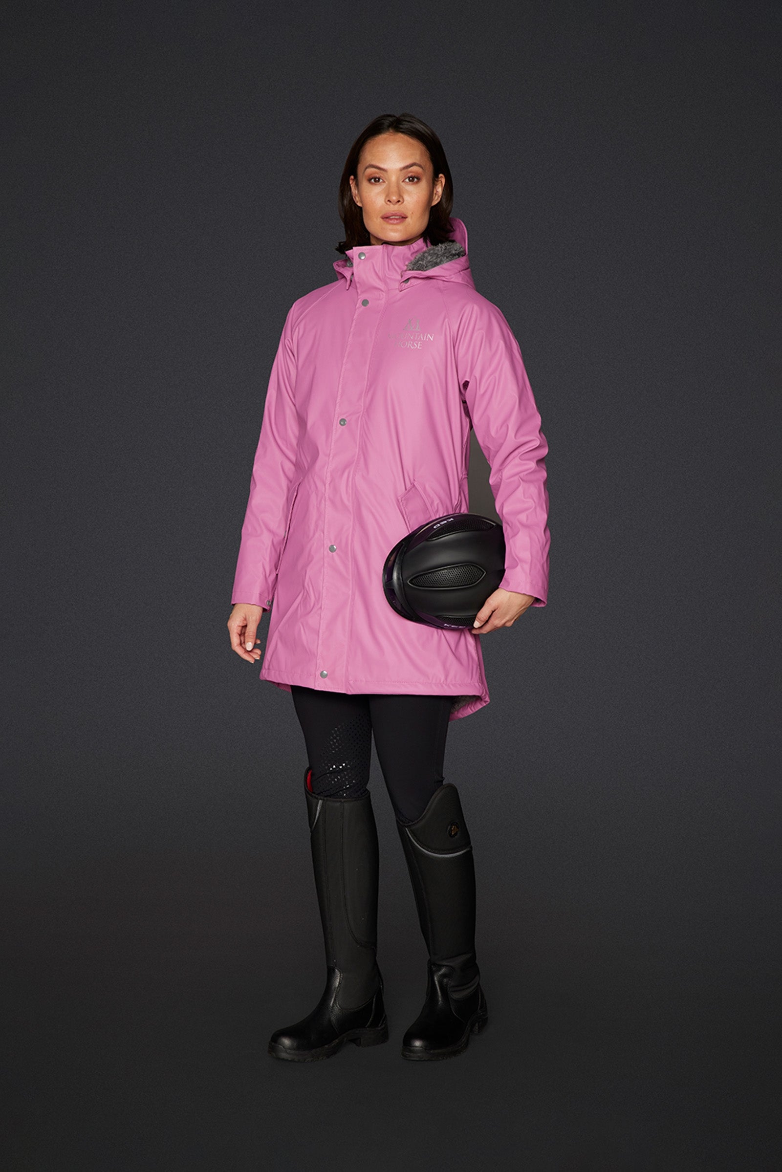 Mountain Horse Spirit Kinder Regenmantel Kinder Reitbekleidung