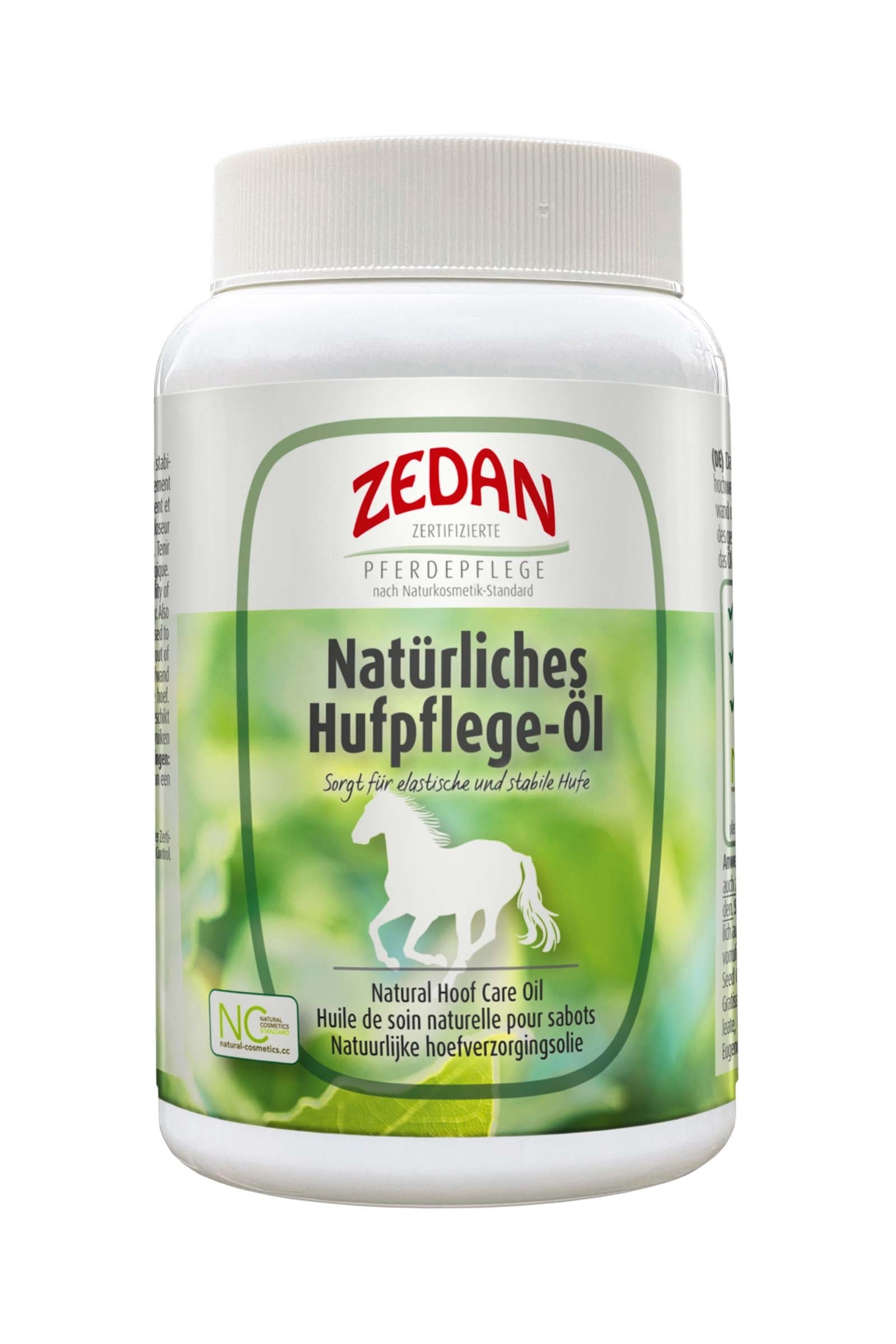Zedan Natürliches Hufpflege-Öl, 500ml Pflege