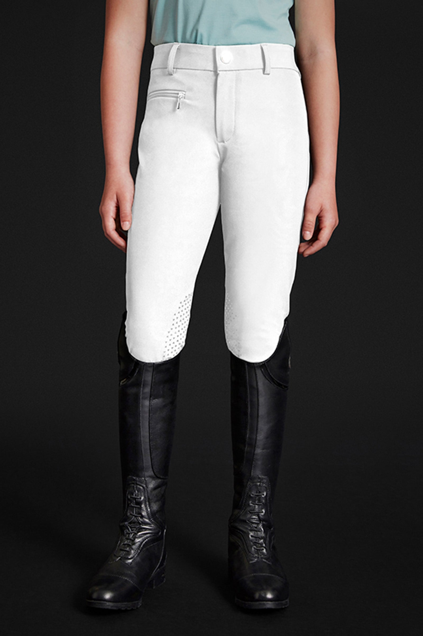 Mountain Horse Crown Kinderreithose mit Kniebesatz Kinder Reitbekleidung