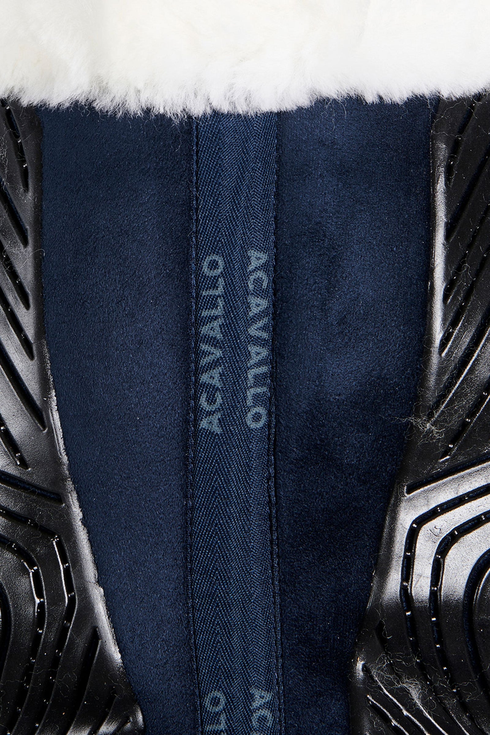 Acavallo Close Contact Gel & Memory Foam Half Pad with Sheepskin Saddle Pads