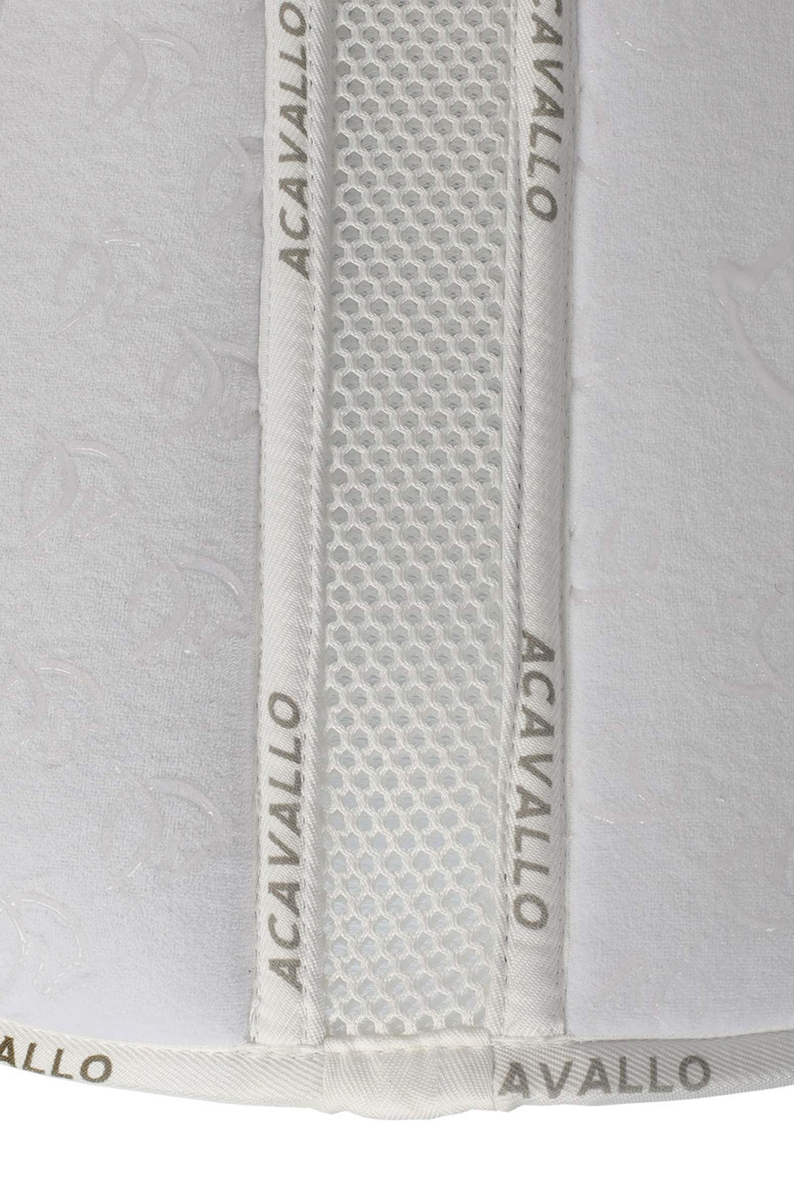 Acavallo Spine Free Close Contact Memory Foam Pad with Silicon Grip Saddle Pads