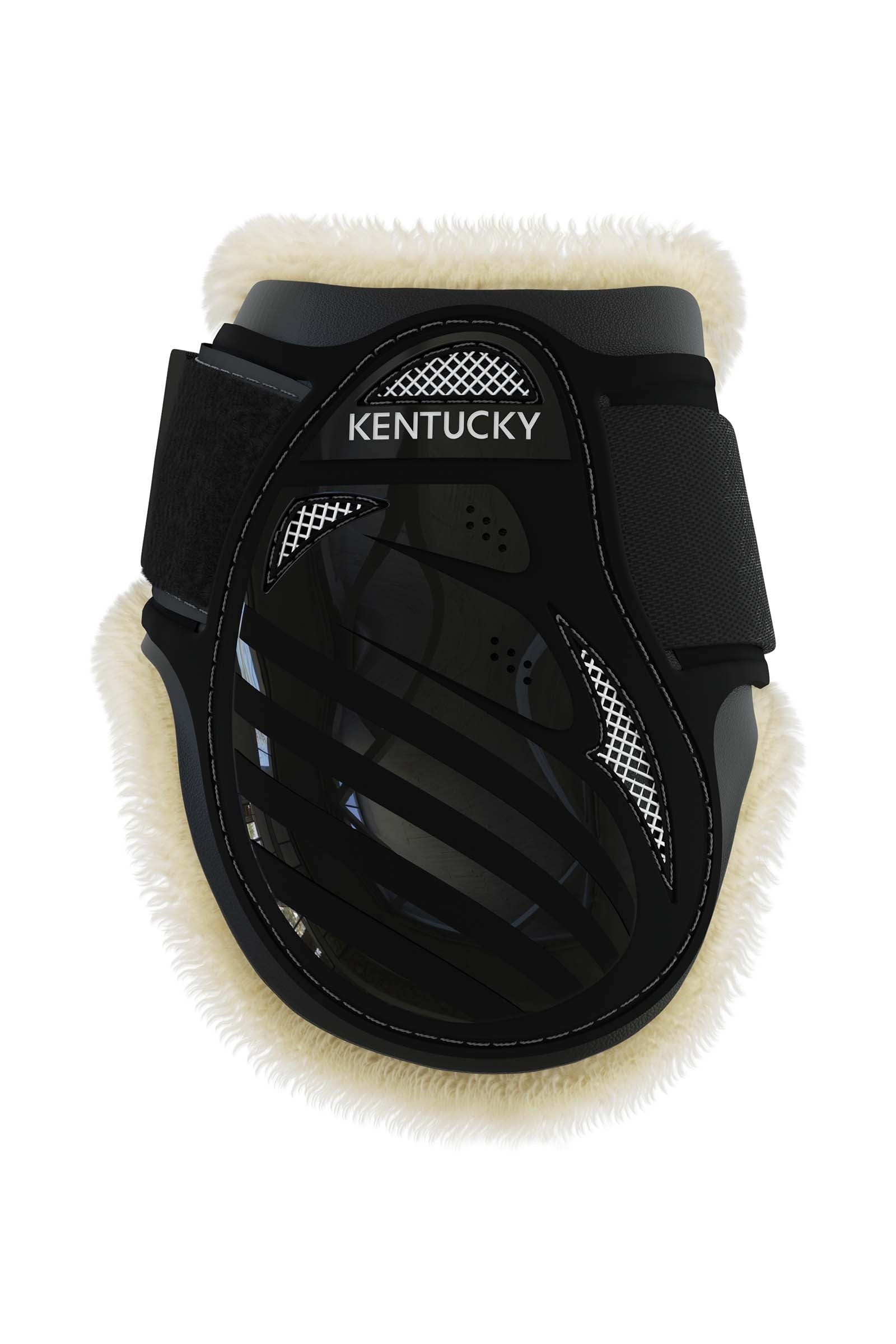 Kentucky Horsewear vegane Lammfell Streichkappen für Jungpferde Leg Protection & Hoof Protection for Horses