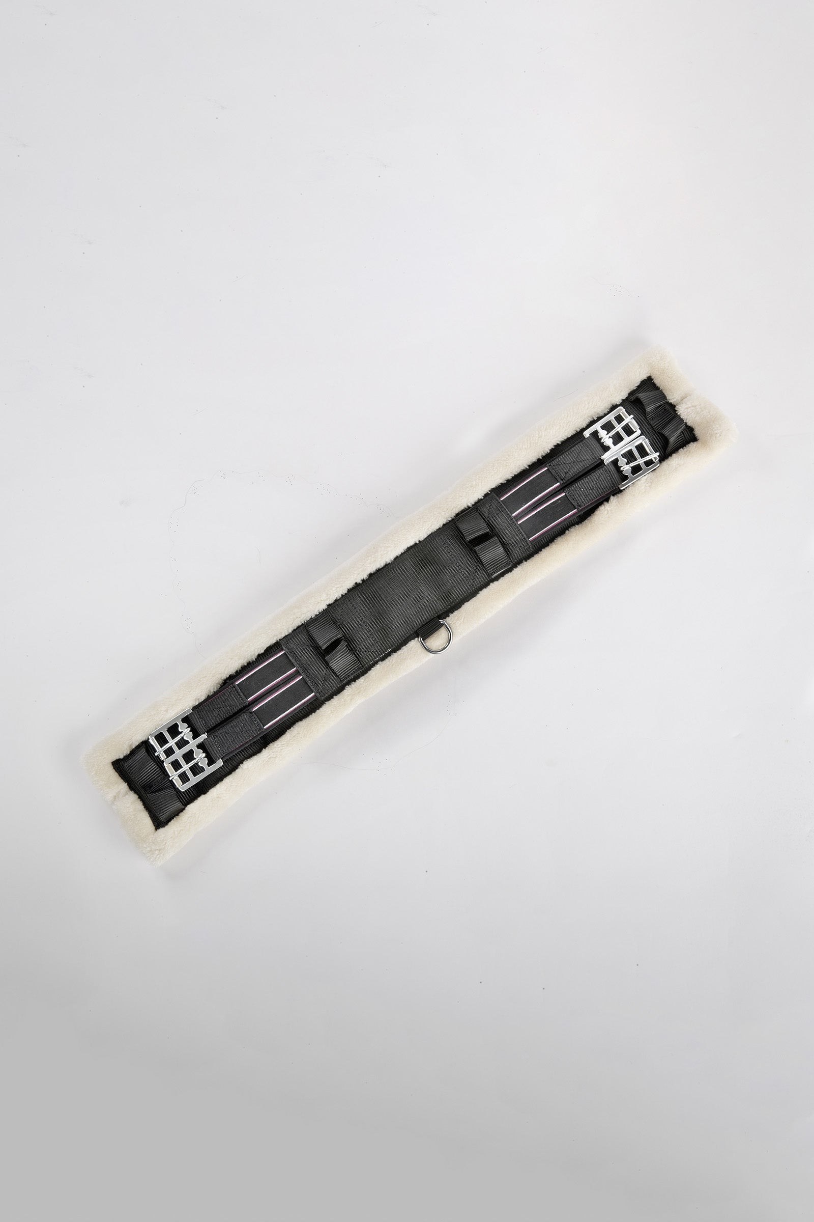 USG Nylon Kurzgurt mit Kunstfell Sättel & Sattelgurte