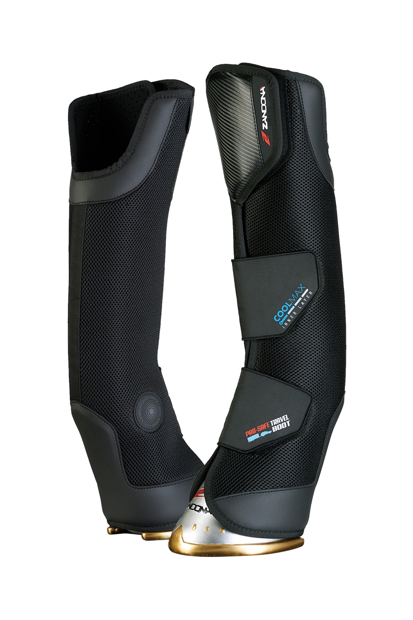 Zandona Pro Safe Travel Boots Front Leg & Hoof Protection