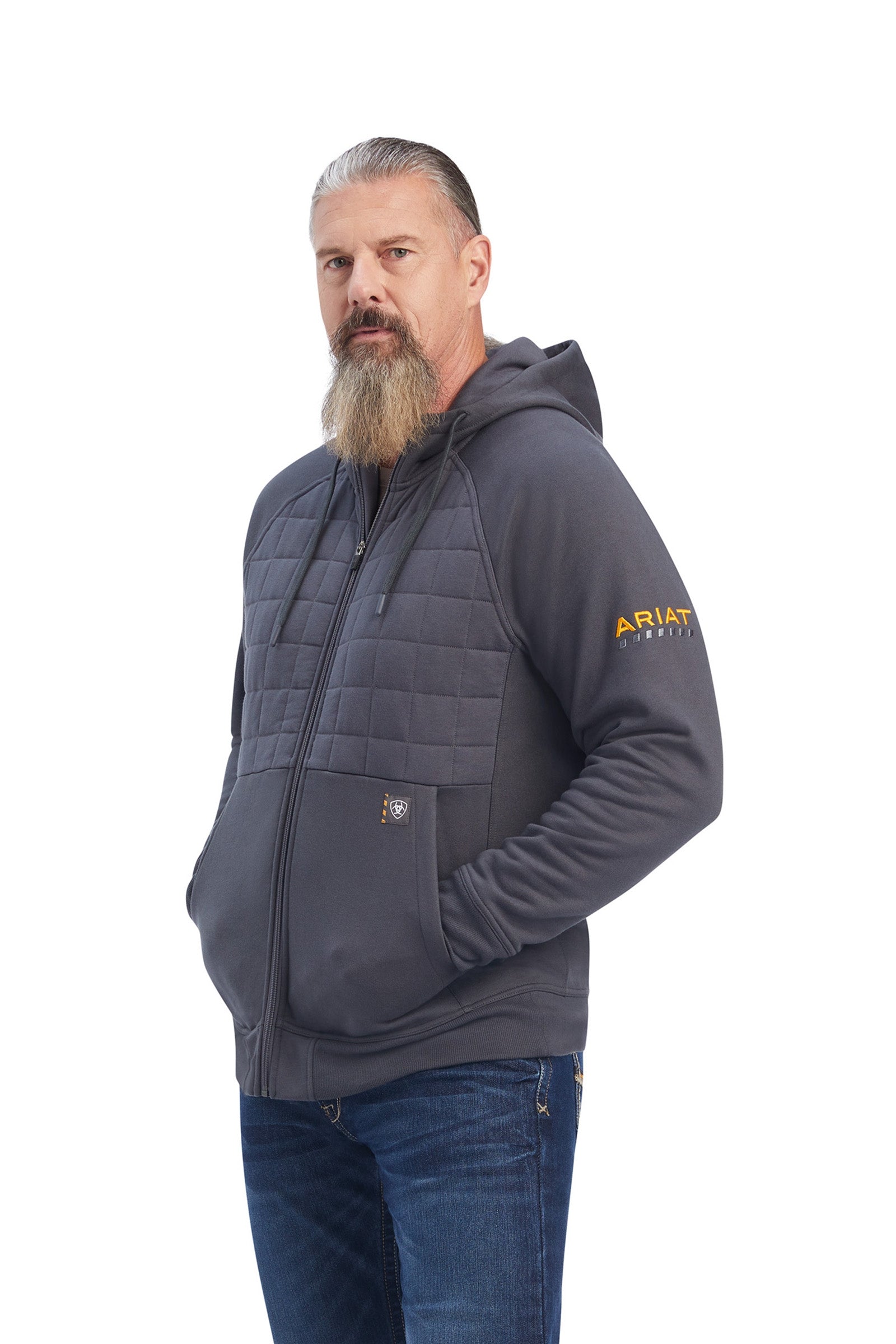 Ariat Rebar Regulator Herren Reißverschlussjacke Herren Reitbekleidung
