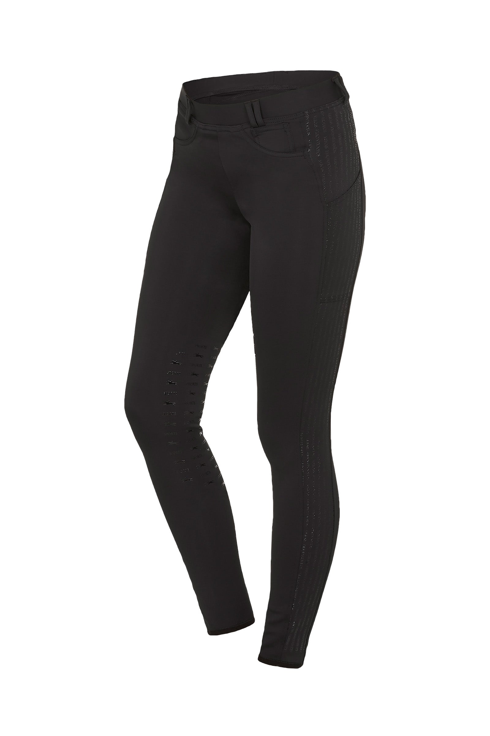 Schockemöhle Sports Schockemöhle Sporty Style Damen Reitleggings mit Kniegrip Womens Breeches