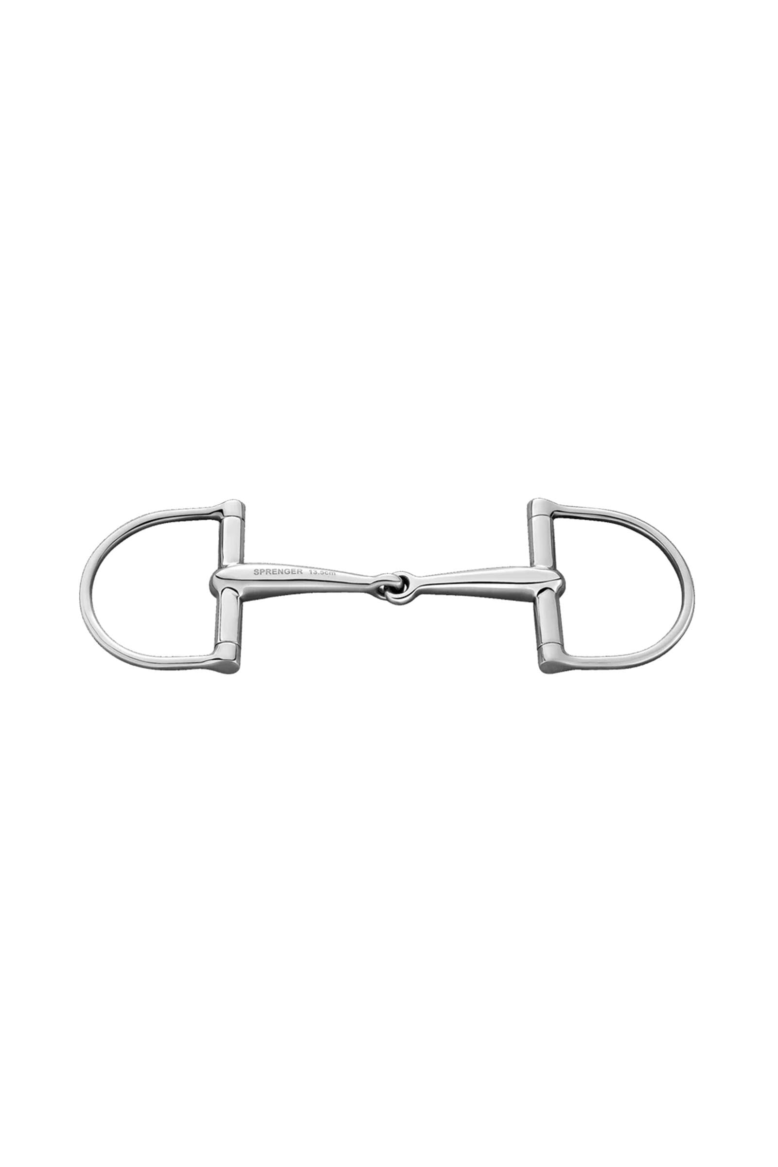 Sprenger D Ring Gebiss, einfach gebrochen, 16 mm, Edelstahl Gebisse