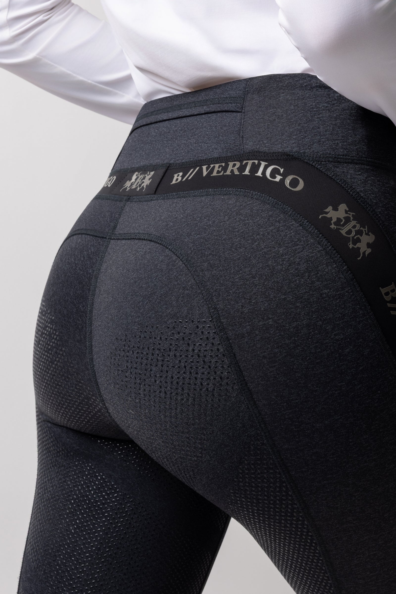 B Vertigo Jenny Women's Silicone Full Seat Riding Tights Womens Breeches