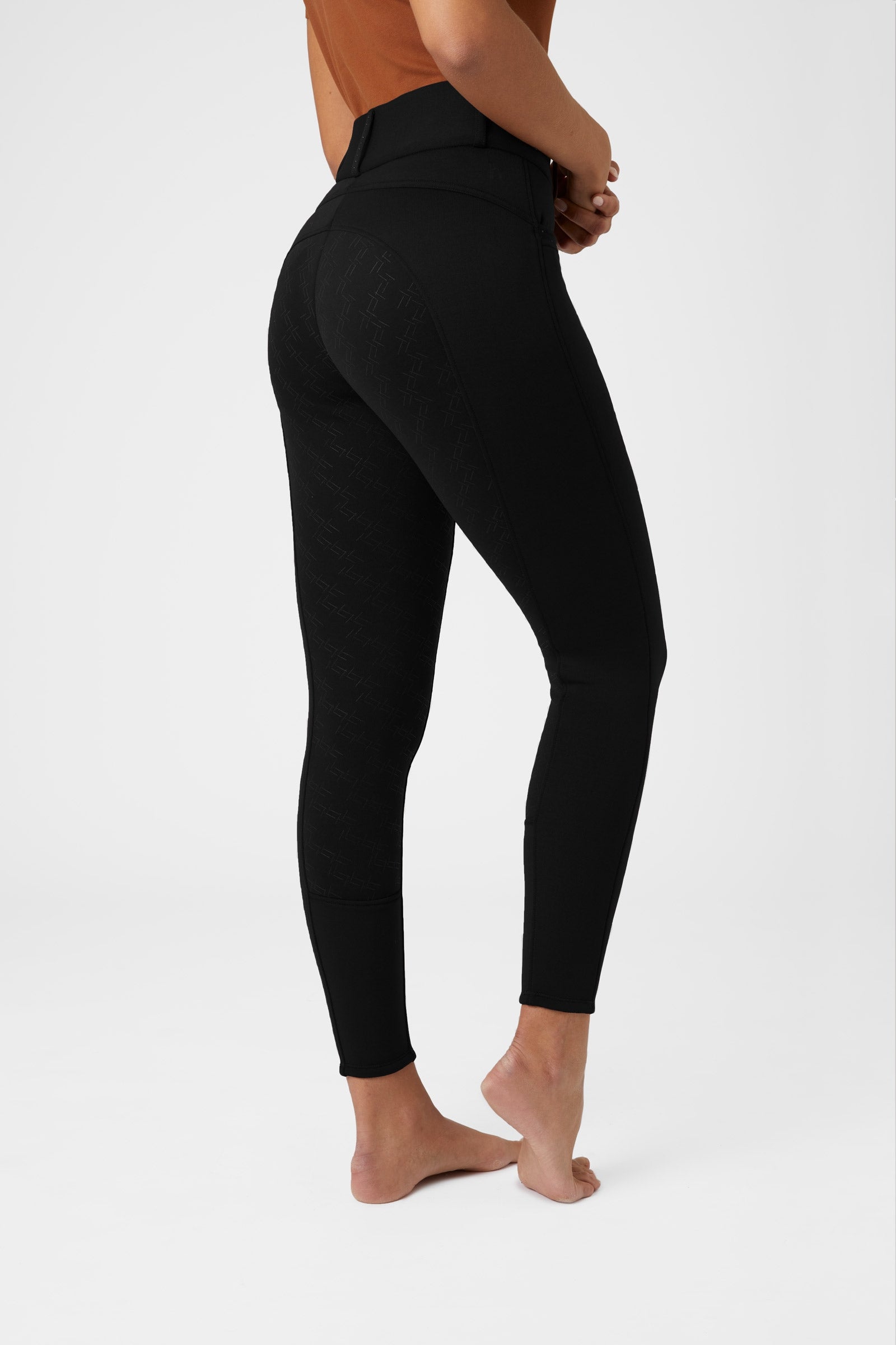 Horze Mia Damen Winterreithose mit Vollbesatz und Silikon Grip Womens Breeches