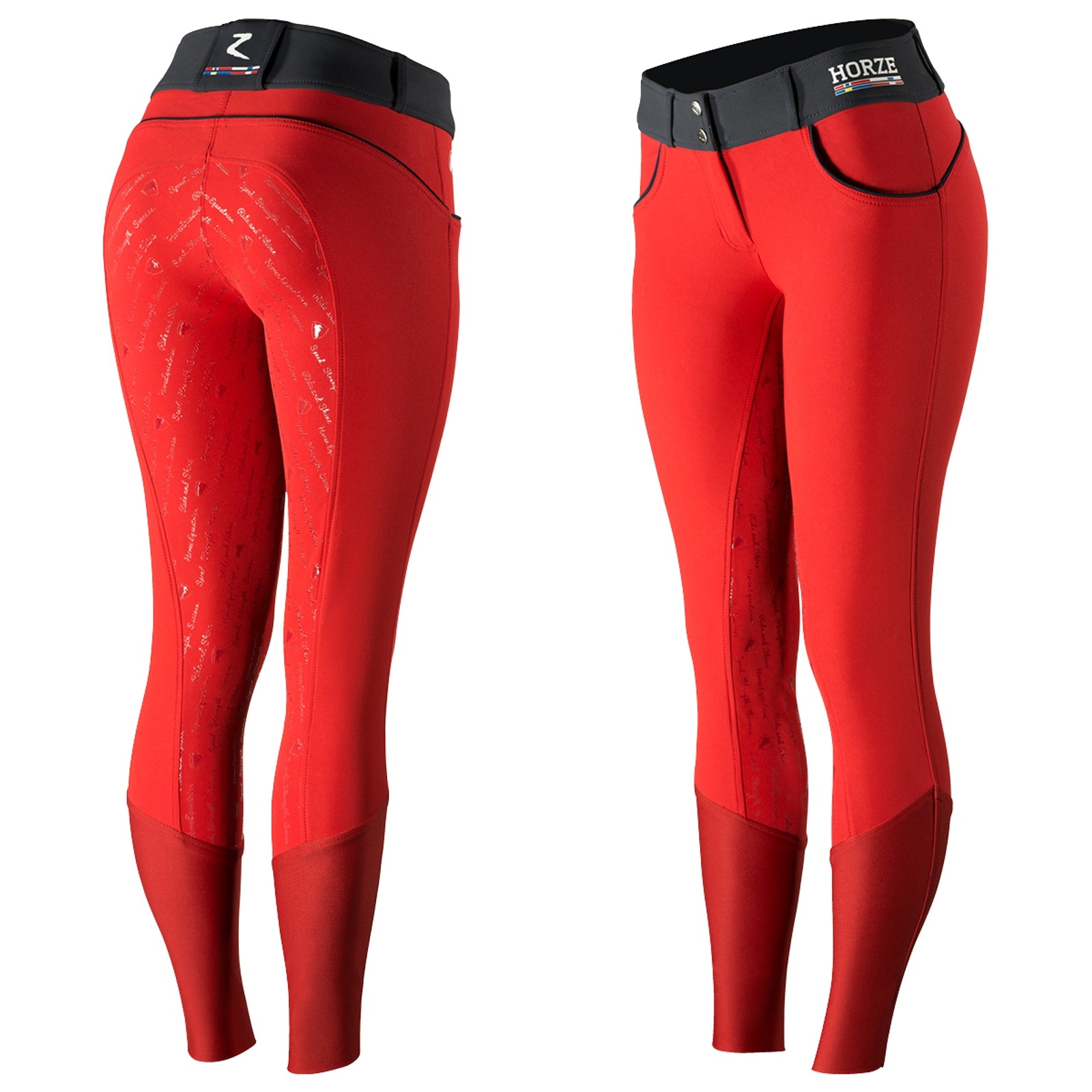 Horze Nordic Performance Damen-Vollbesatzreithose mit Silikongrip, UPF 50+ Womens Breeches