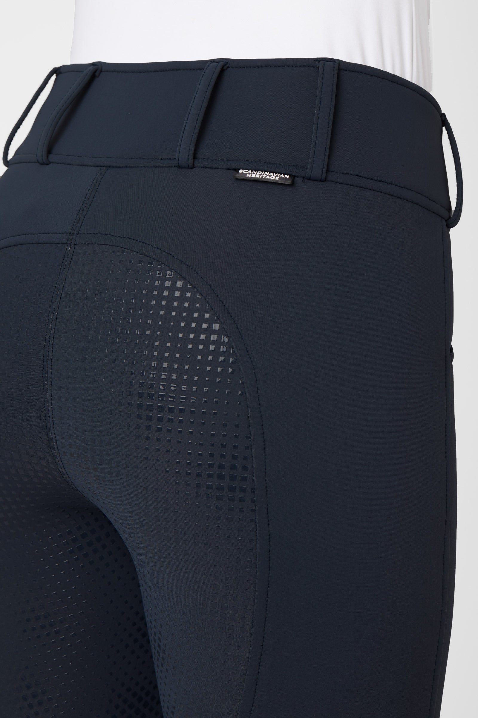 Horze Grand Prix Thermo Softshell Silicone FS Breeches for Women Womens Breeches